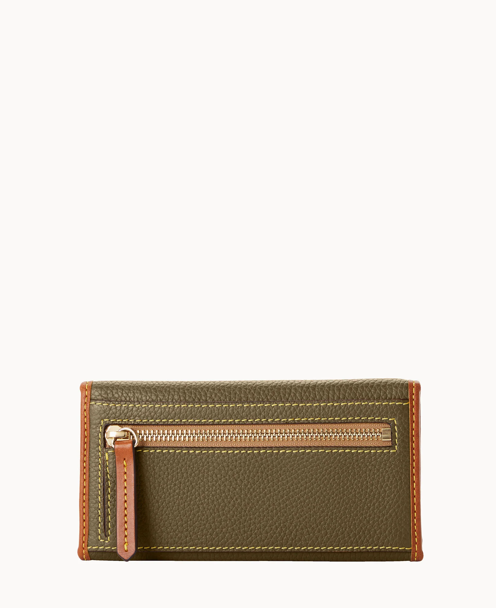 Pebble Grain Continental Clutch - Image 60