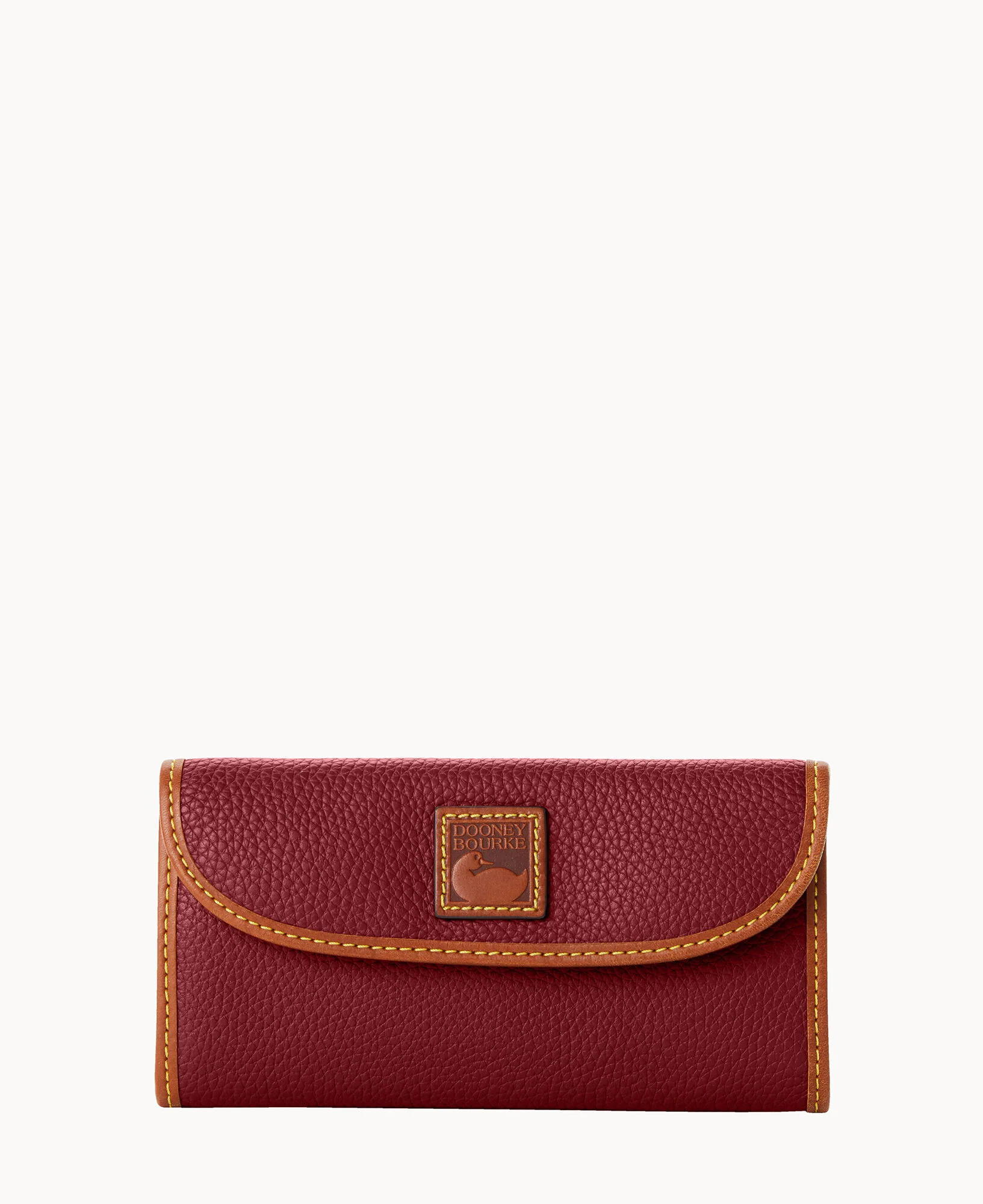 Pebble Grain Continental Clutch - Image 61