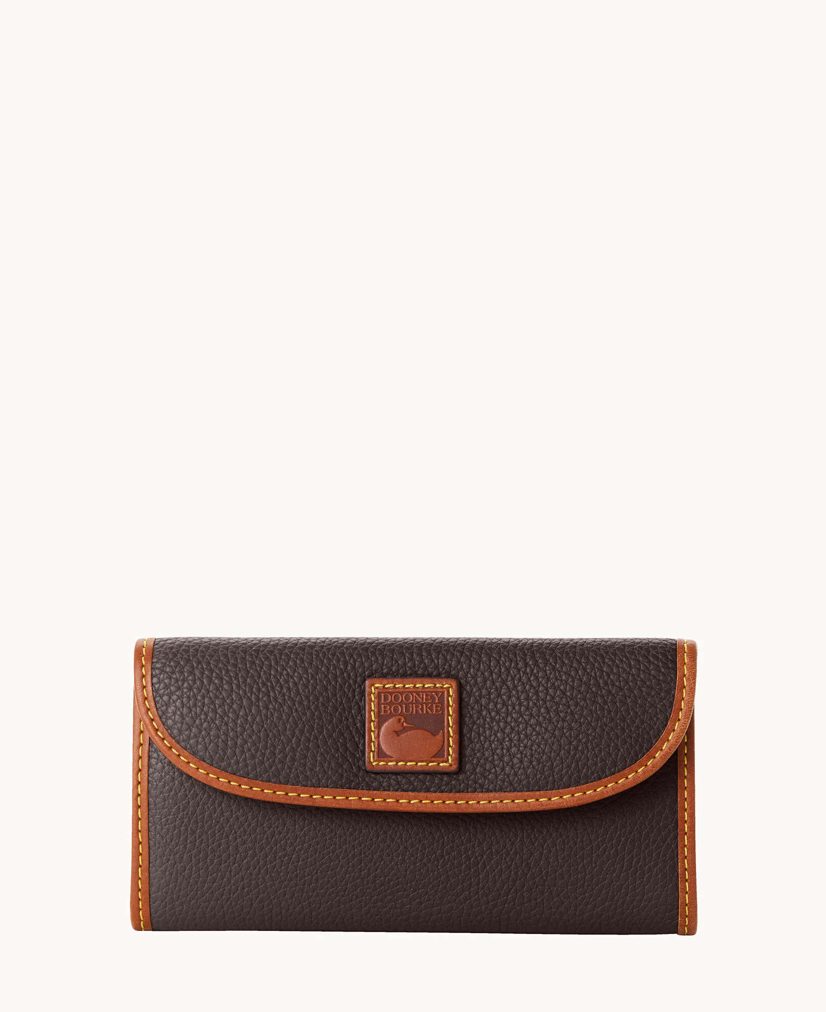 Pebble Grain Continental Clutch - Image 9