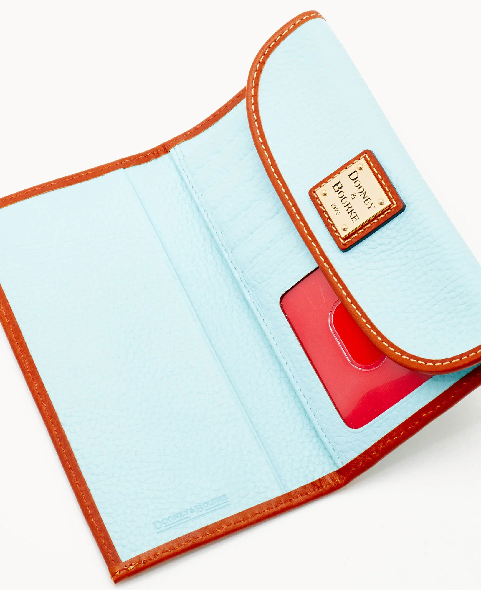 Pebble Grain Continental Clutch - Image 47