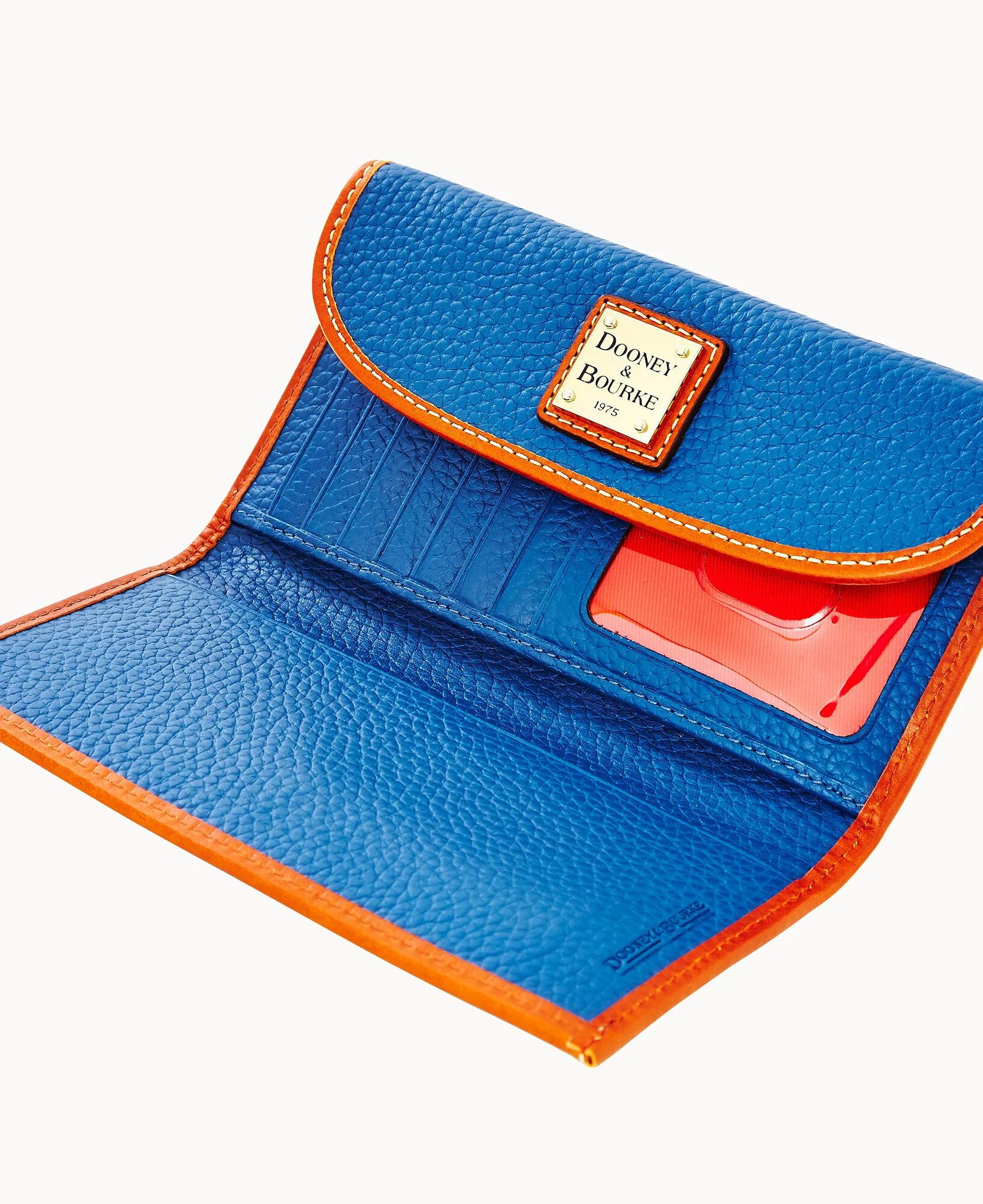 Pebble Grain Continental Clutch - Image 55
