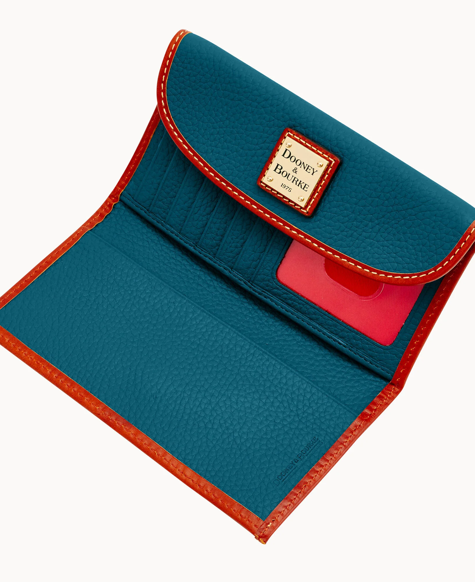 Pebble Grain Continental Clutch - Image 59