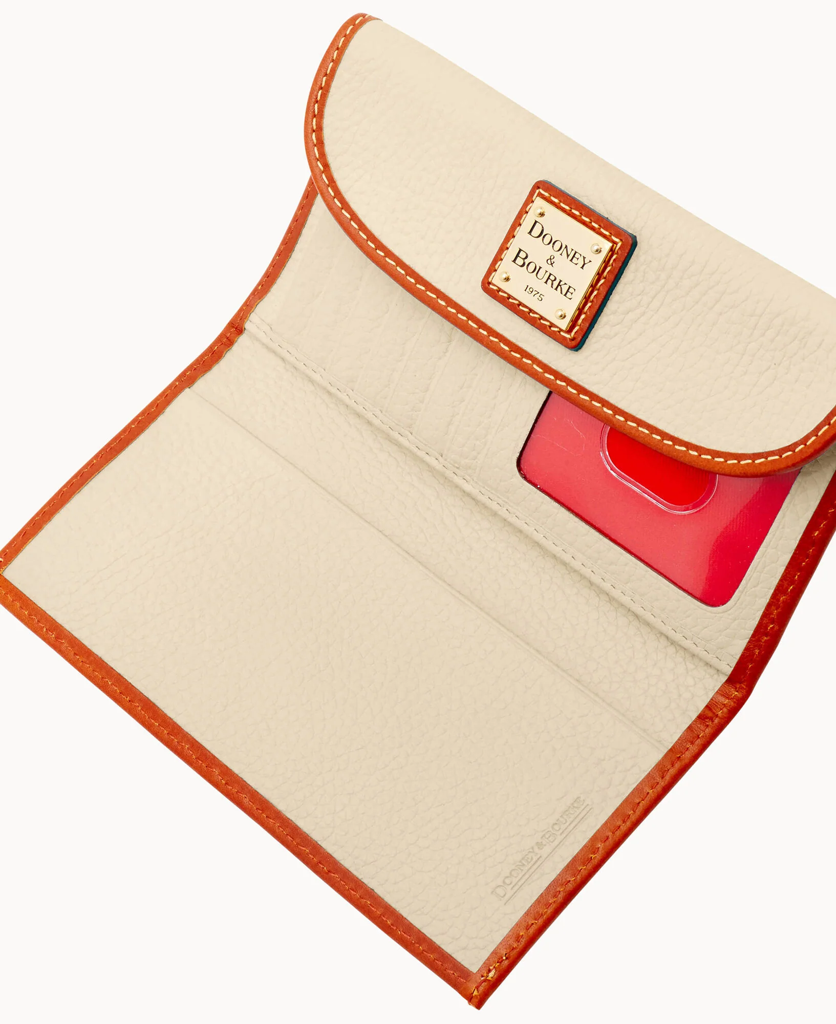 Pebble Grain Continental Clutch - Image 67