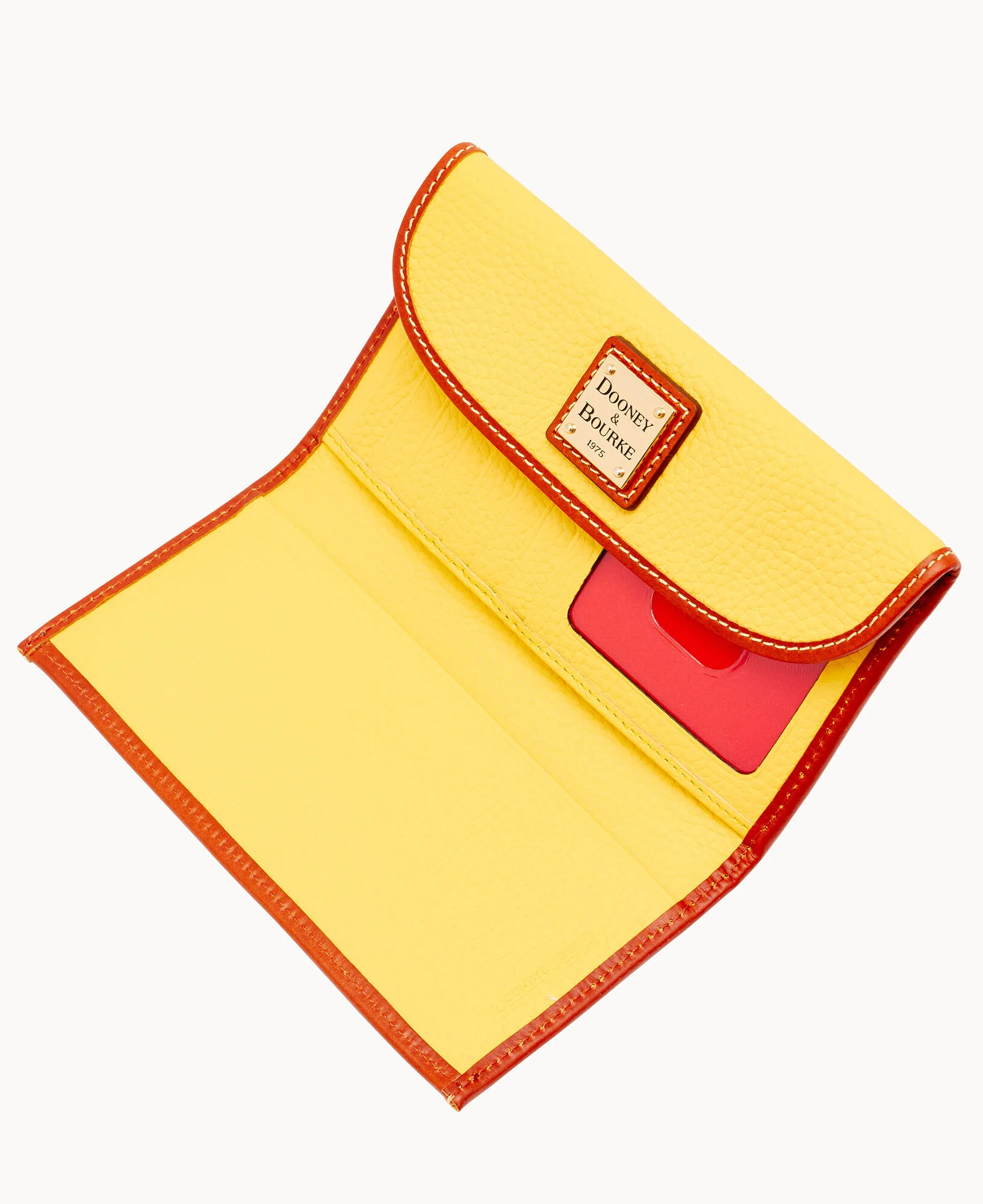 Pebble Grain Continental Clutch - Image 91