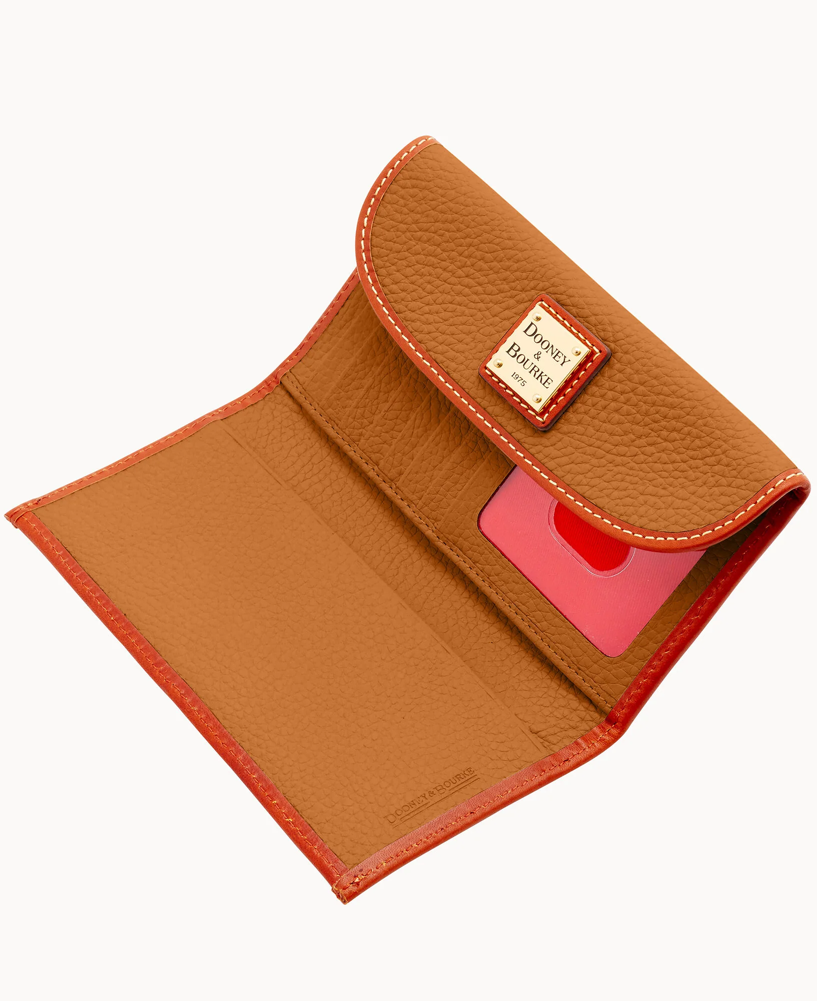 Pebble Grain Continental Clutch - Image 95