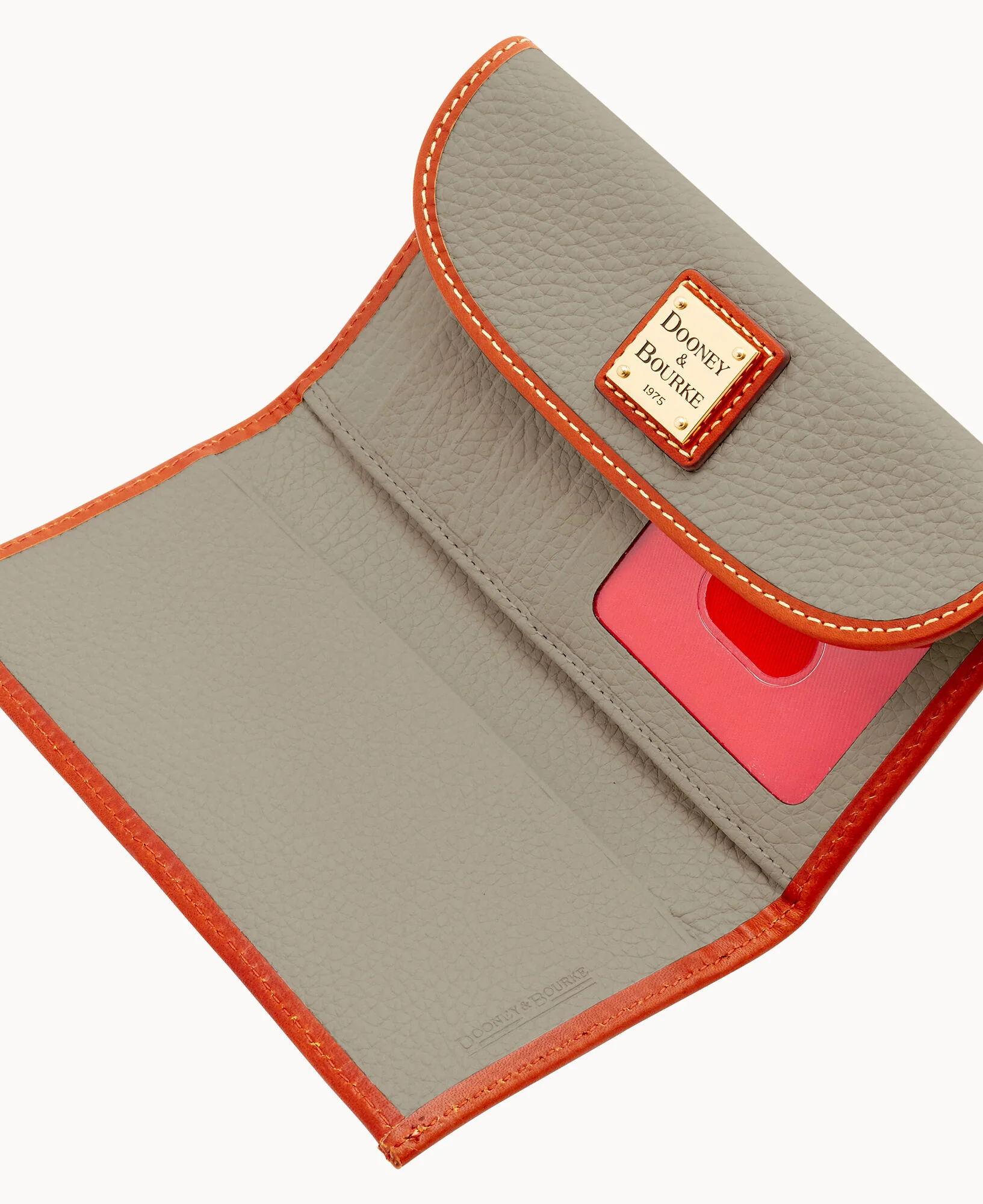 Pebble Grain Continental Clutch - Image 99