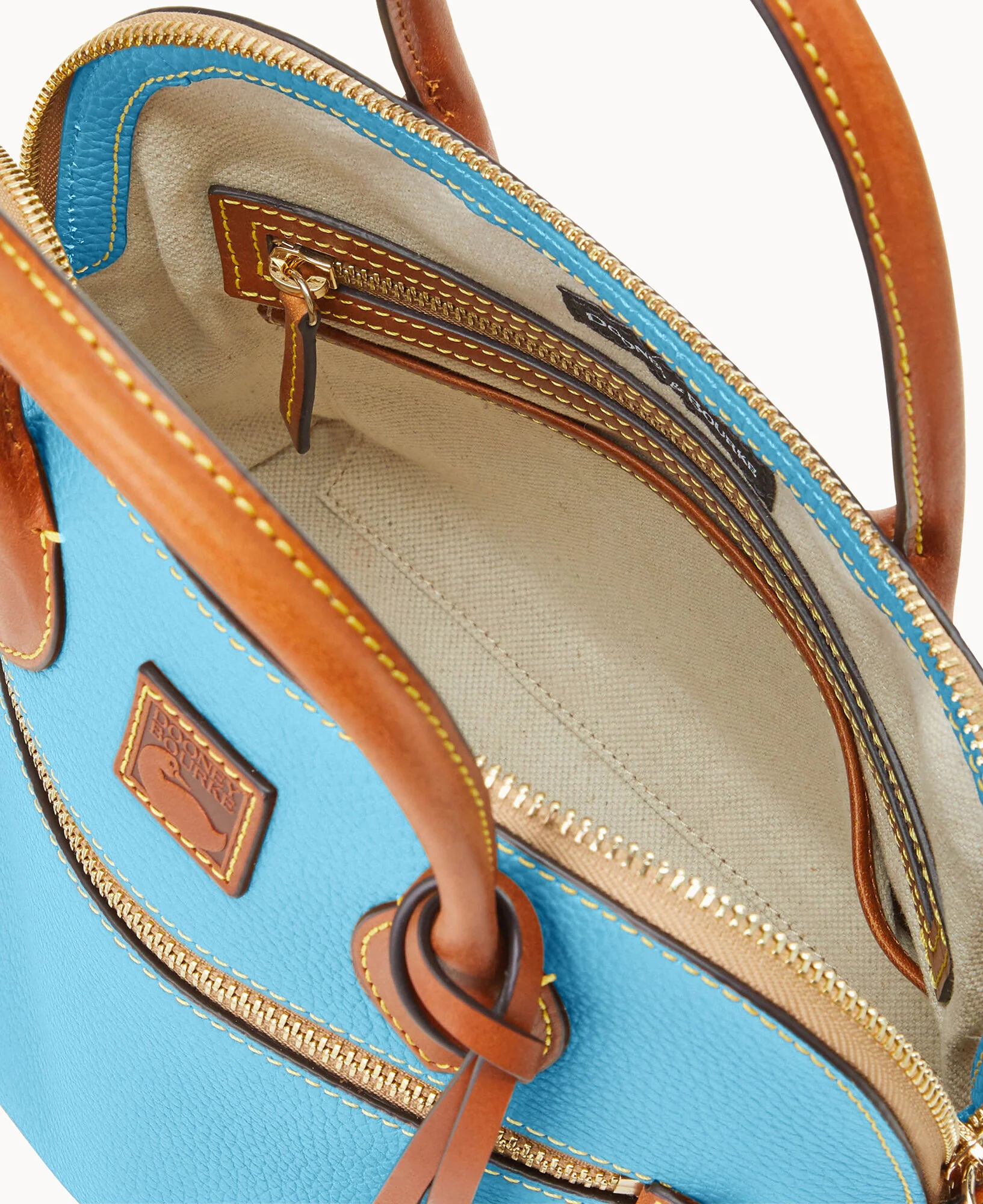 Pebble Grain Domed Satchel - Image 47
