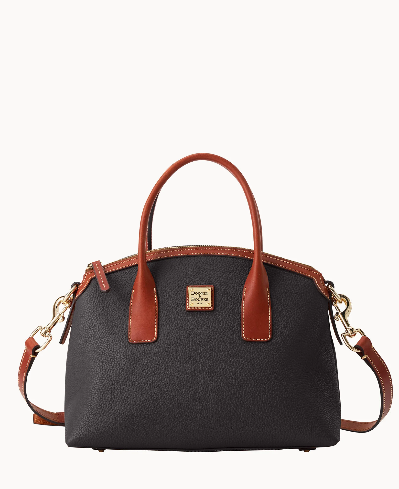 Pebble Grain Domed Satchel - Image 21
