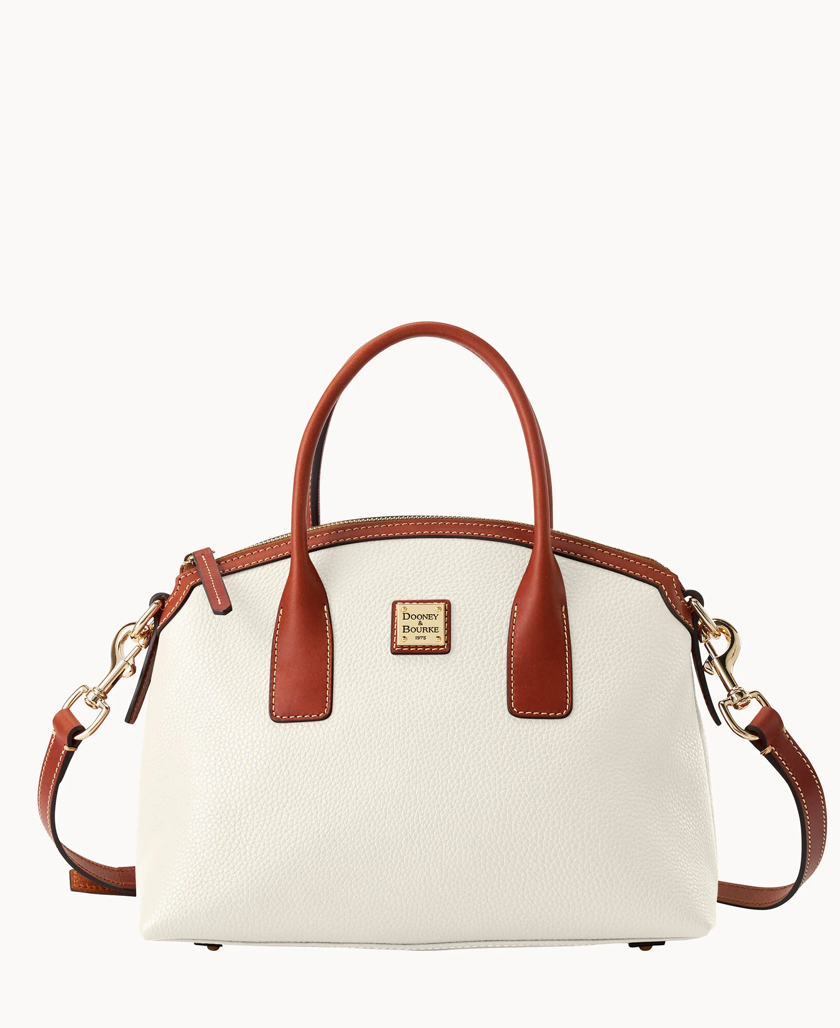 Pebble Grain Domed Satchel - Image 33