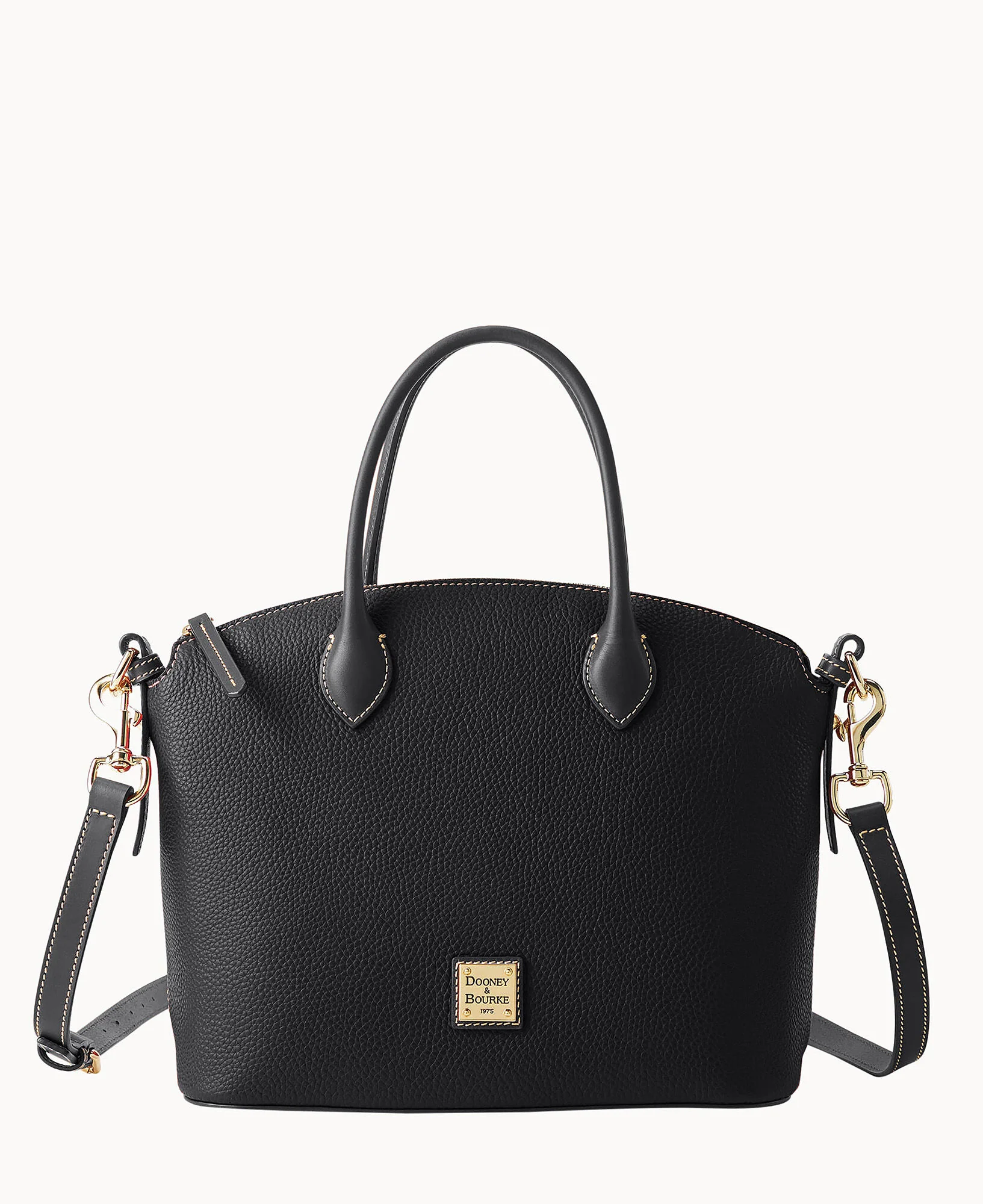 Pebble Grain Domed Satchel - Image 26