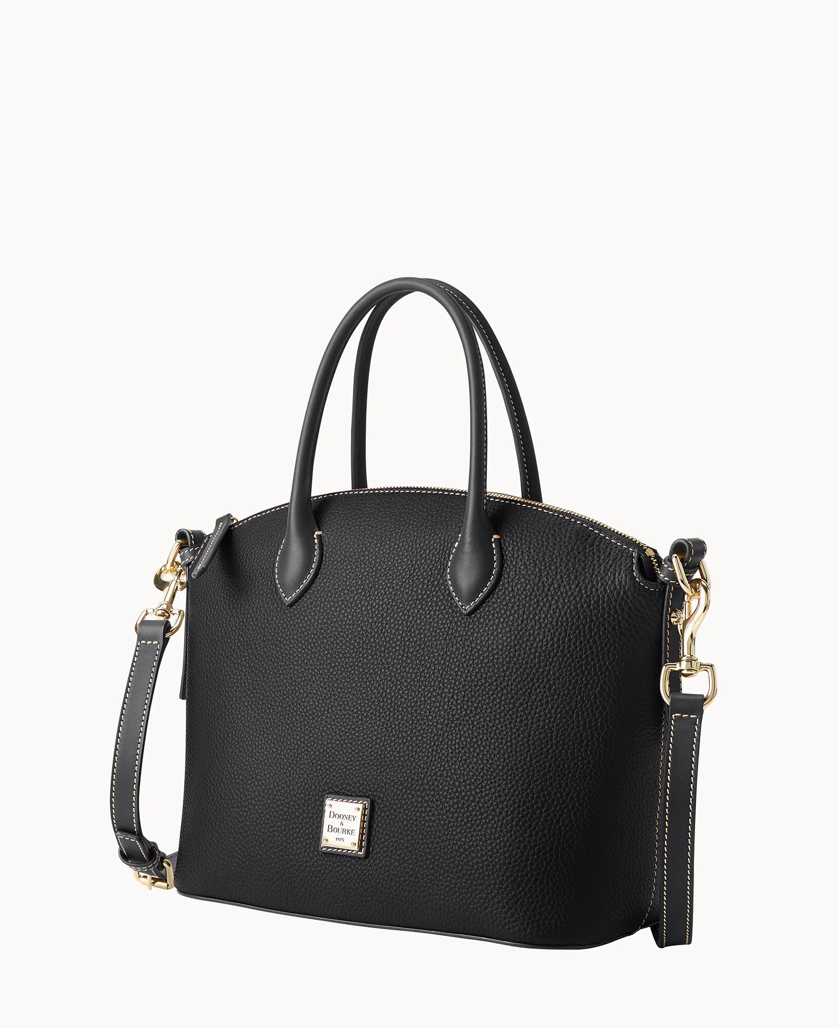 Pebble Grain Domed Satchel - Image 27