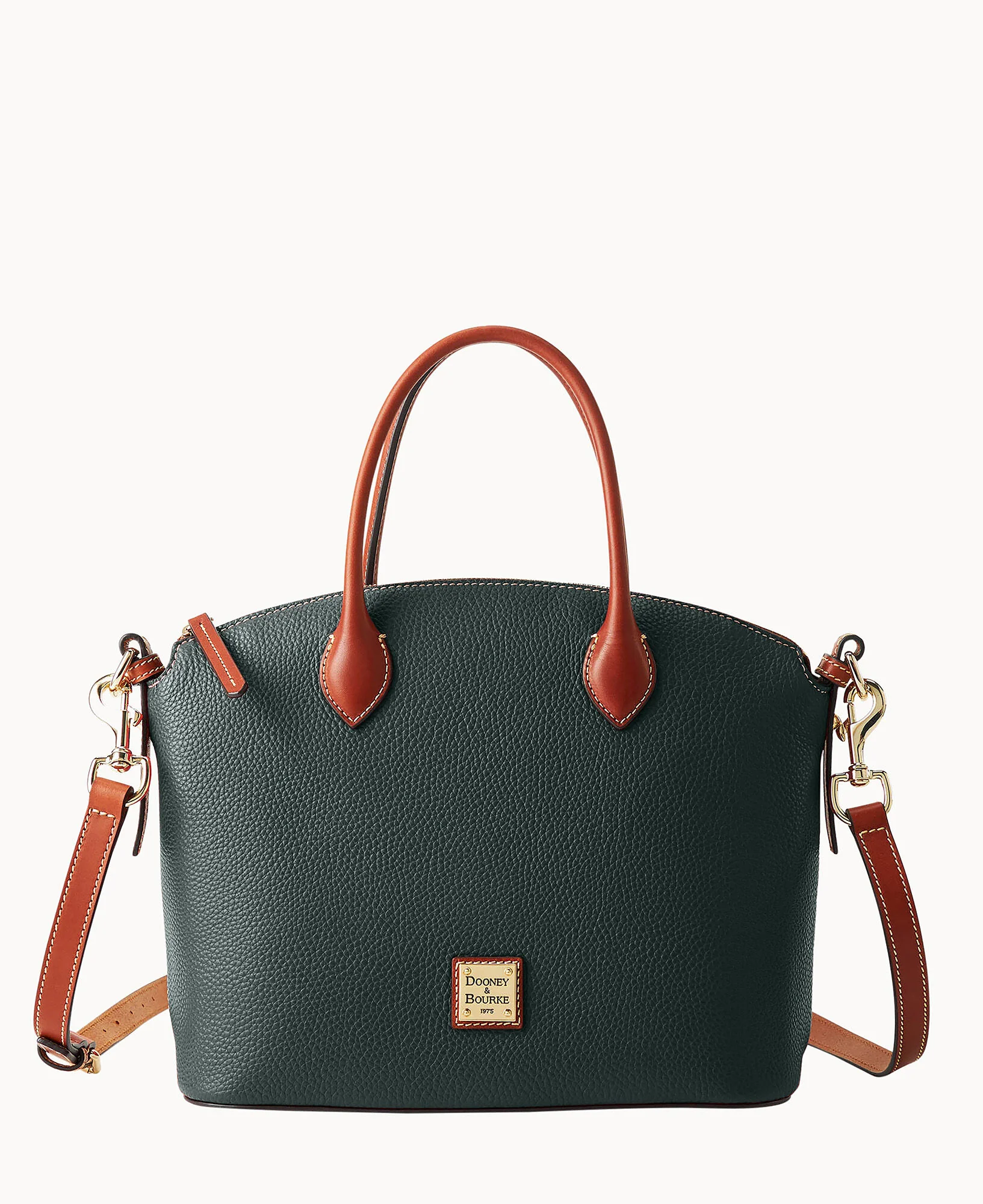 Pebble Grain Domed Satchel - Image 31