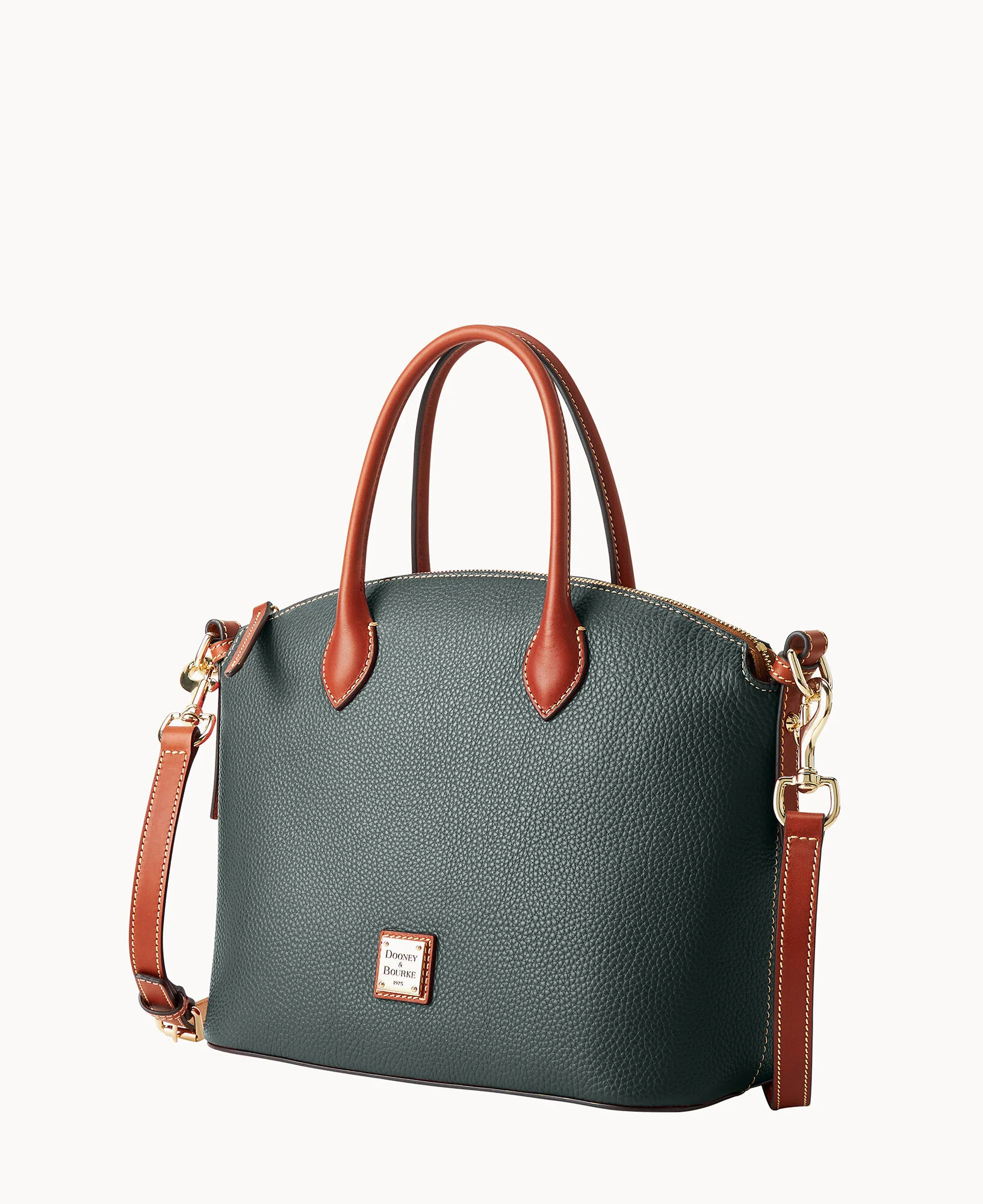Pebble Grain Domed Satchel - Image 32