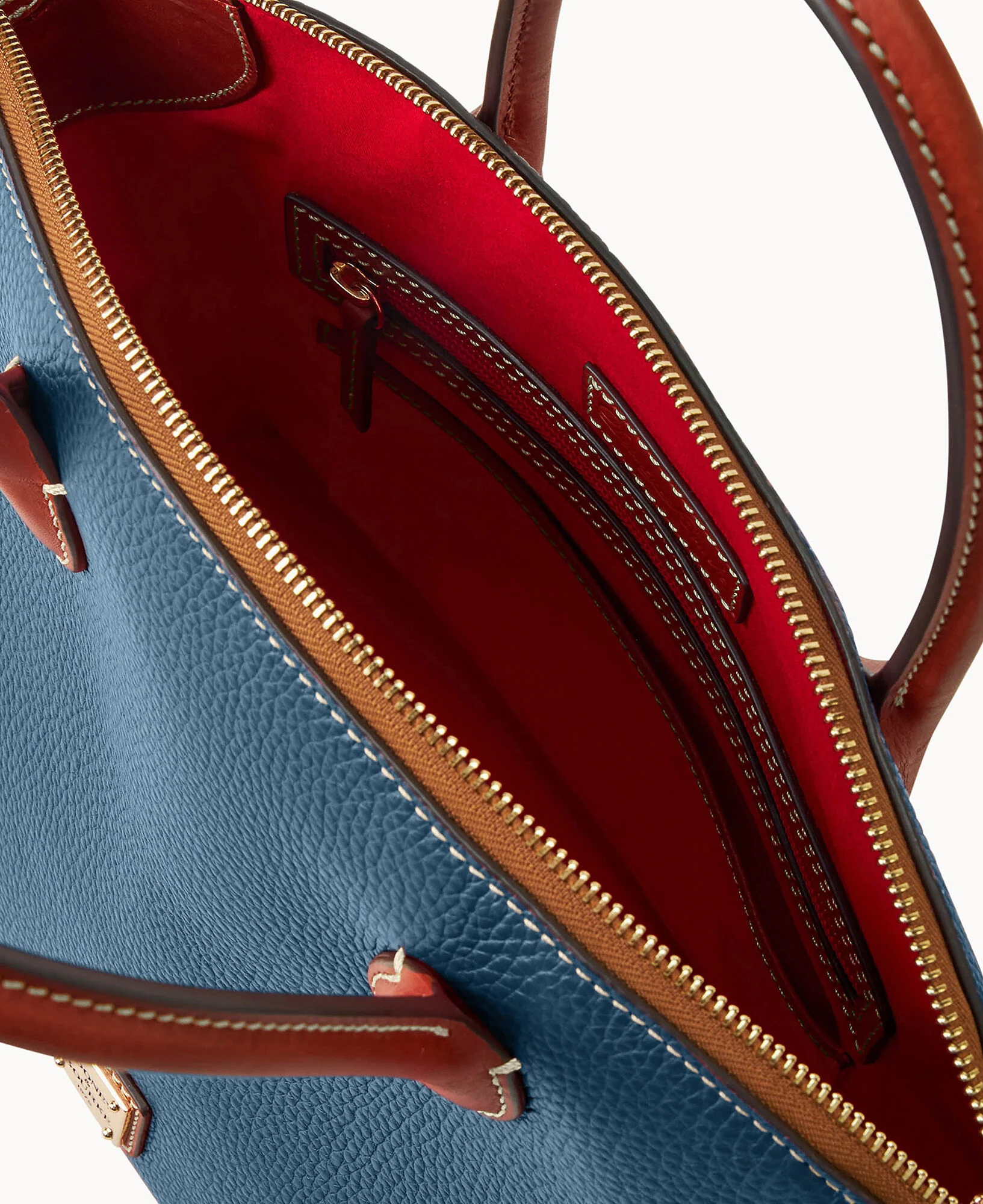 Pebble Grain Domed Satchel - Image 38