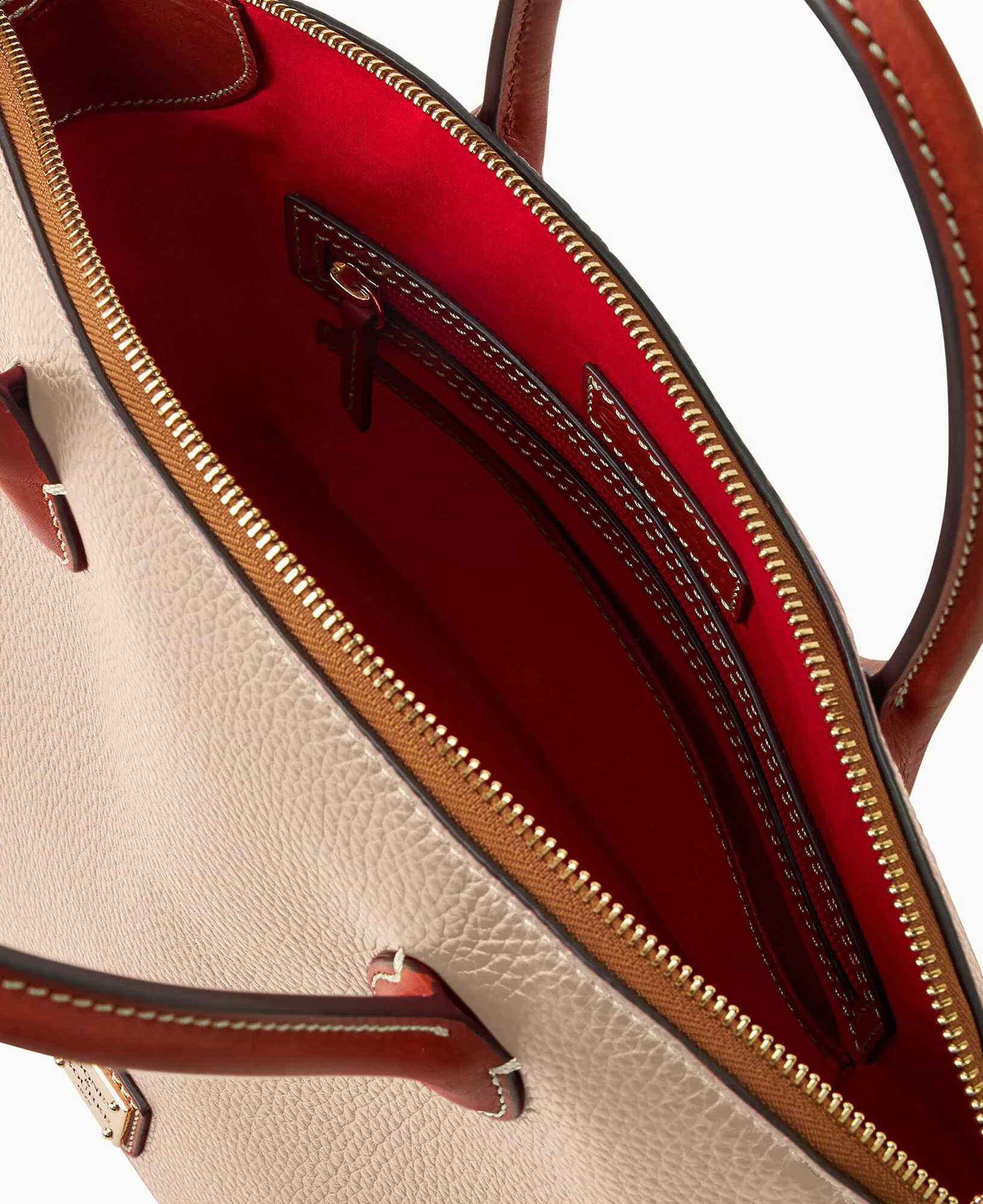 Pebble Grain Domed Satchel - Image 43