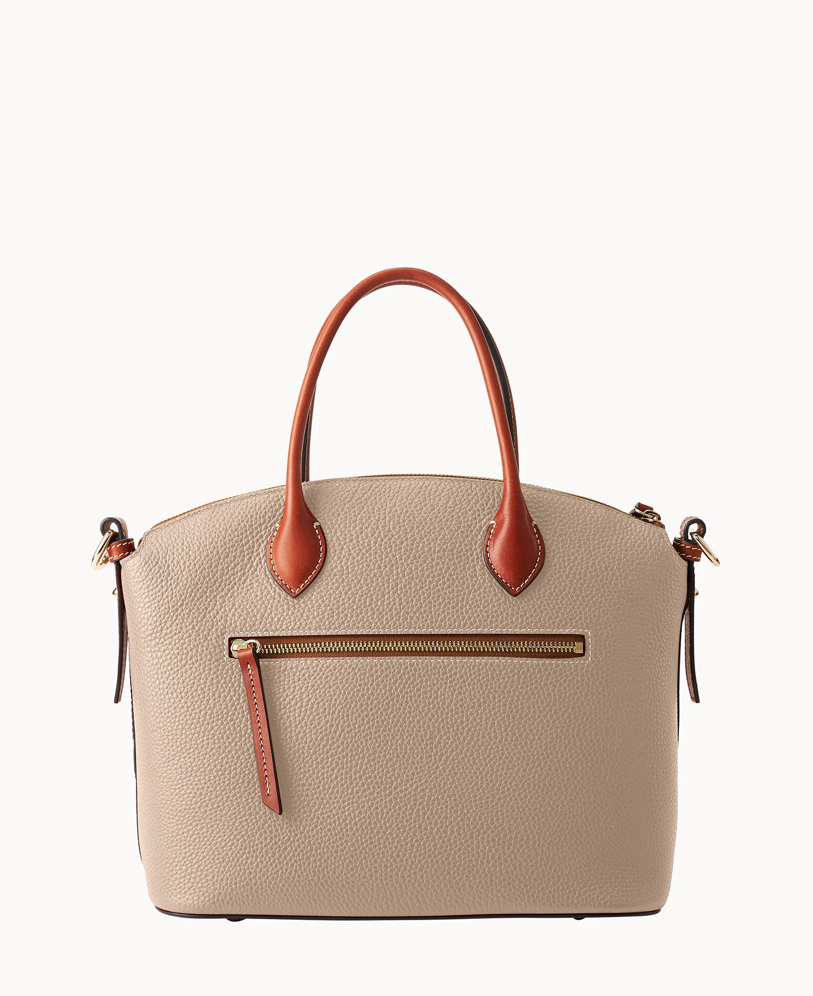 Pebble Grain Domed Satchel - Image 44