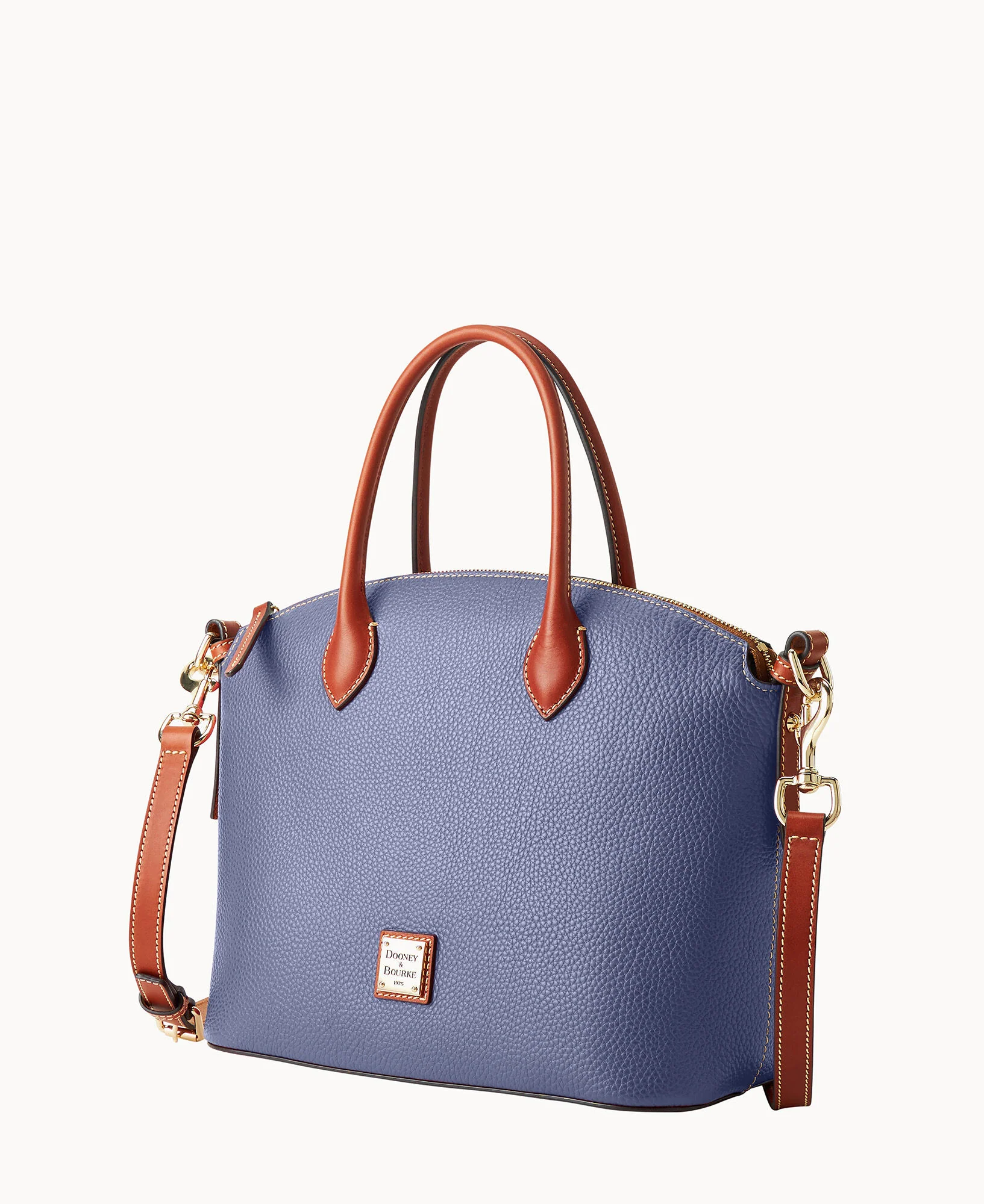 Pebble Grain Domed Satchel - Image 46