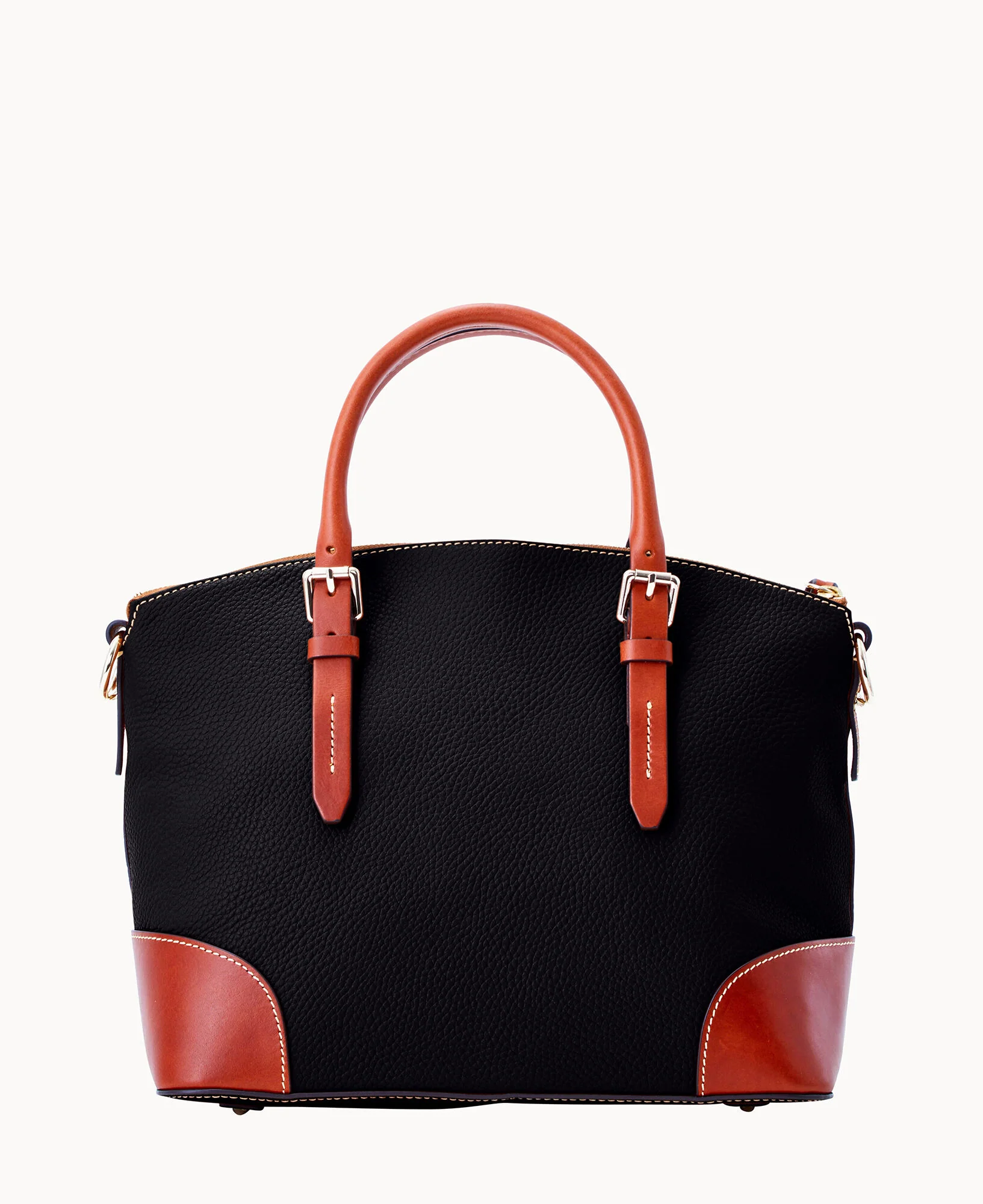 Pebble Grain Domed Satchel - Image 34