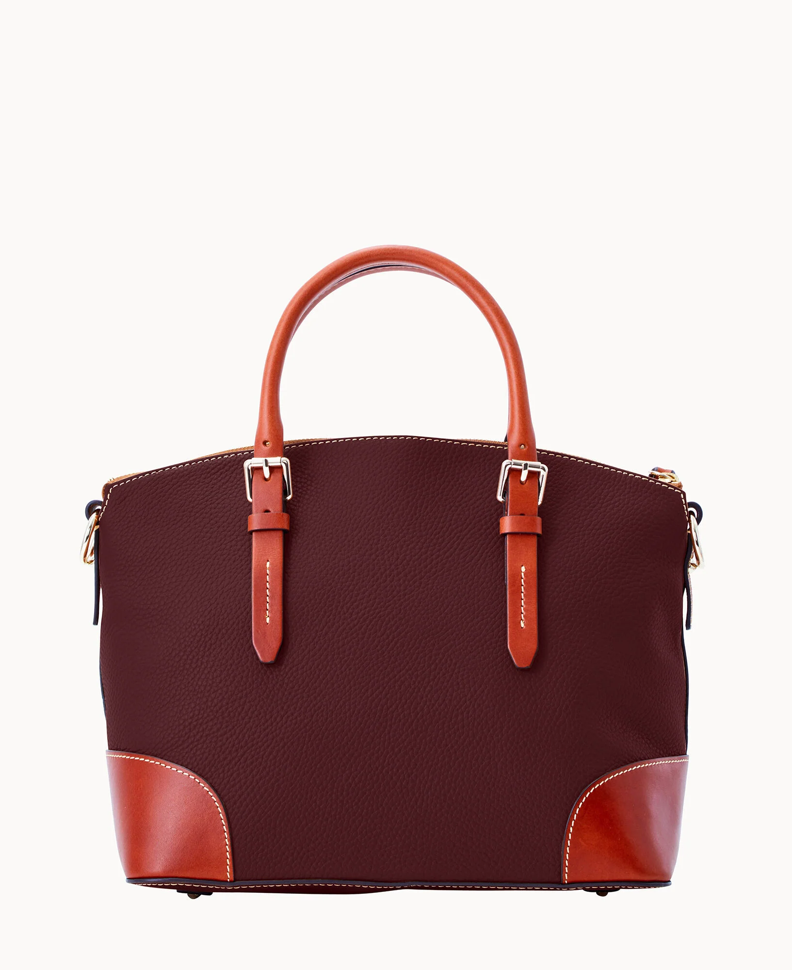Pebble Grain Domed Satchel - Image 39