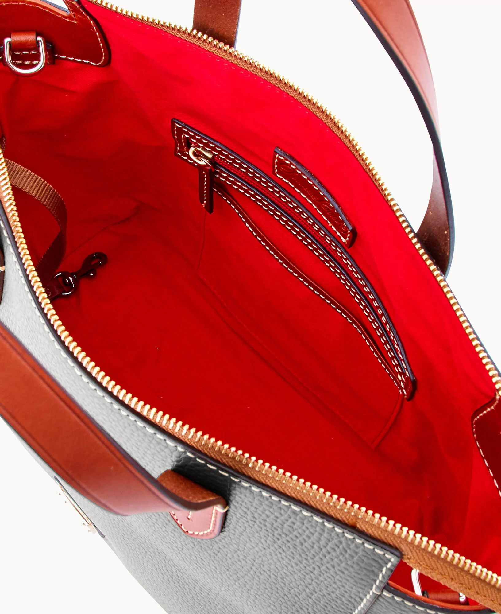 Pebble Grain Domed Satchel - Image 53