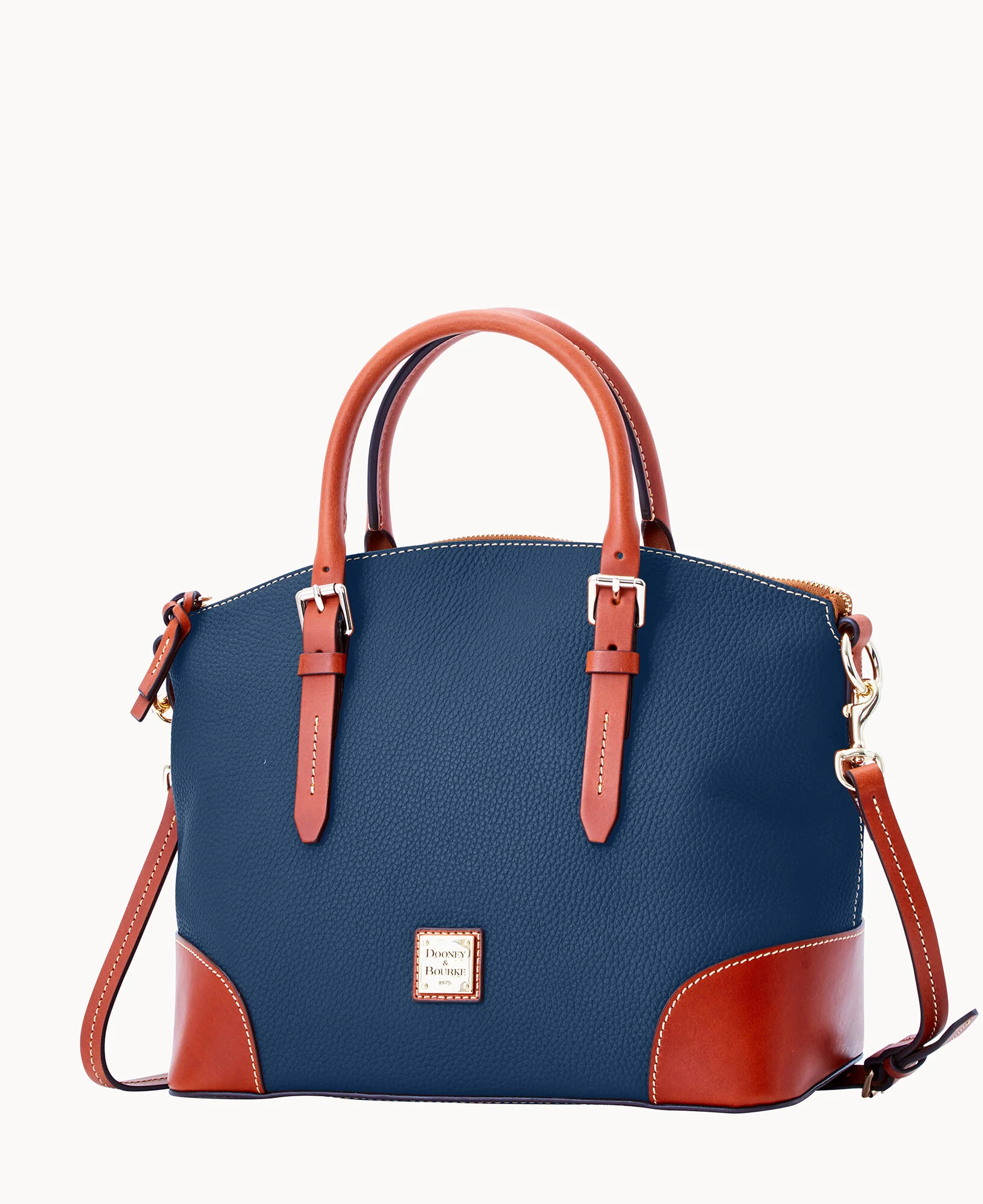 Pebble Grain Domed Satchel - Image 72