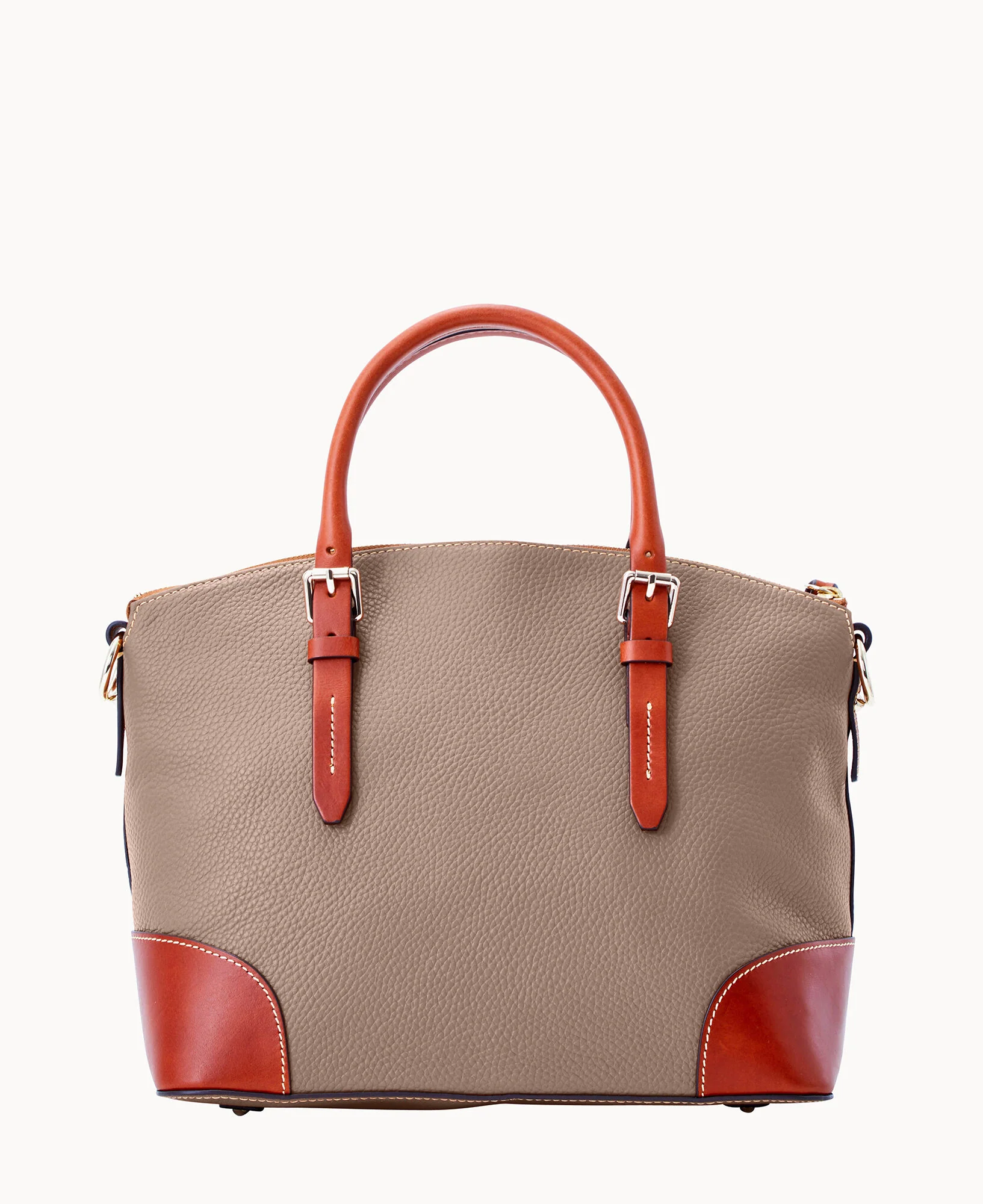 Pebble Grain Domed Satchel - Image 89