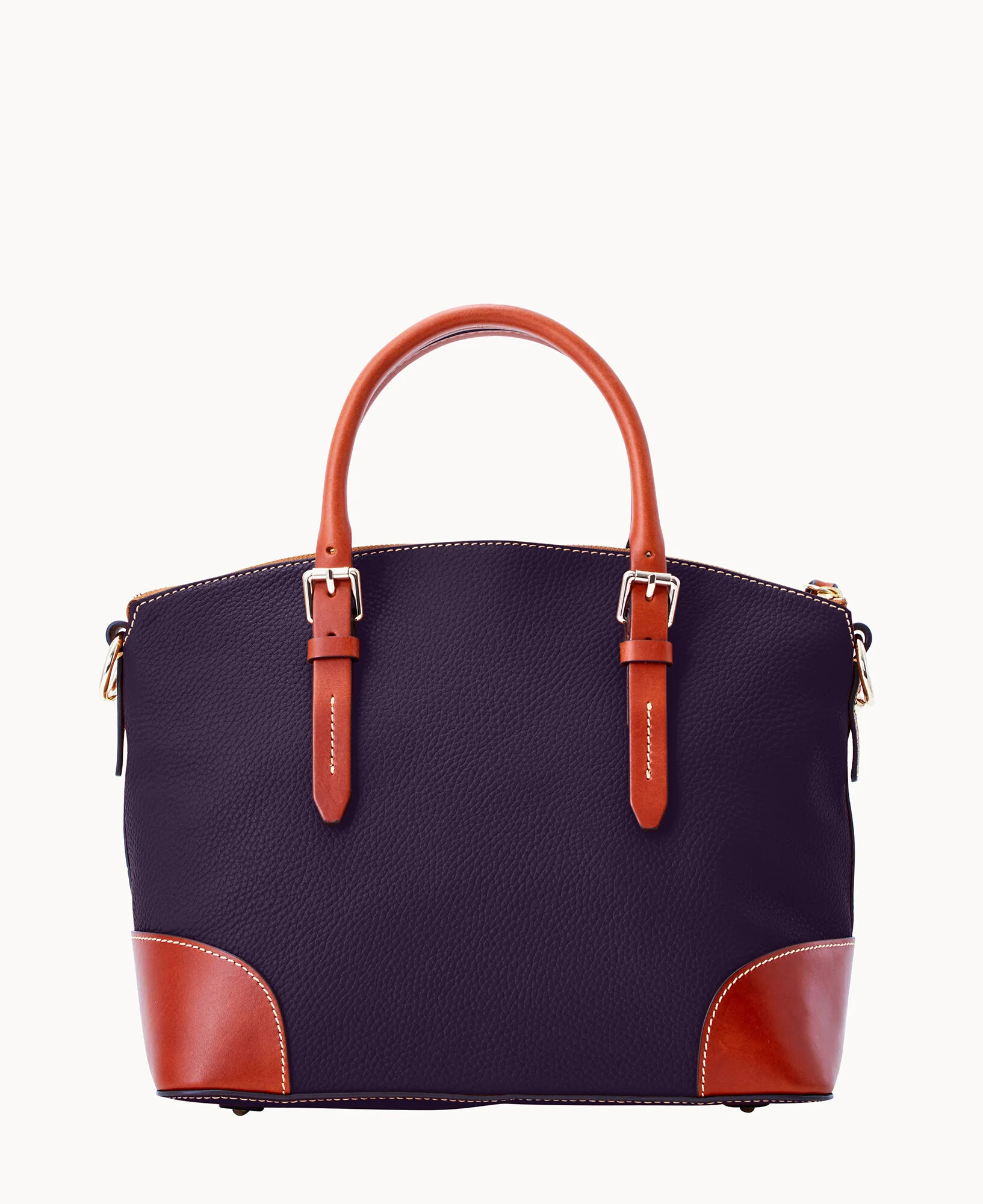Pebble Grain Domed Satchel - Image 94