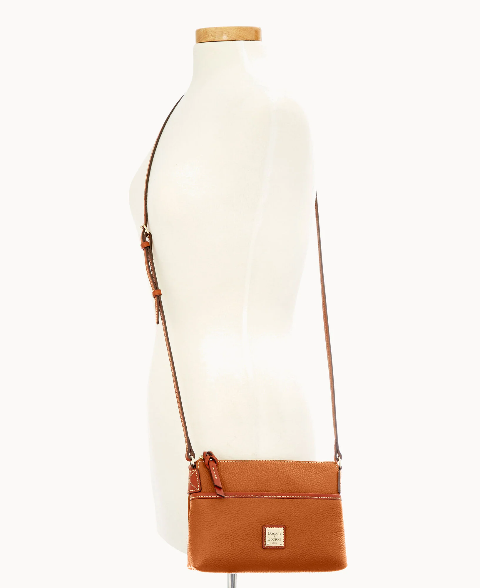 Pebble Grain Ginger Crossbody - Image 68