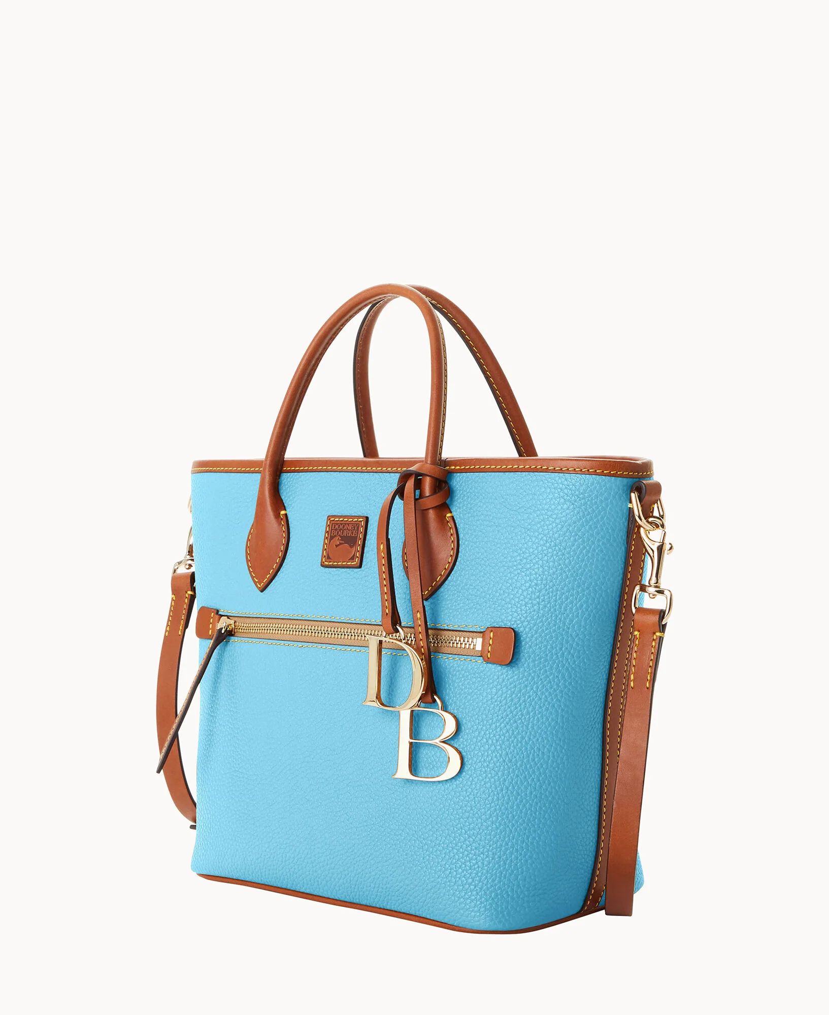 Pebble Grain Handle Tote - Image 14