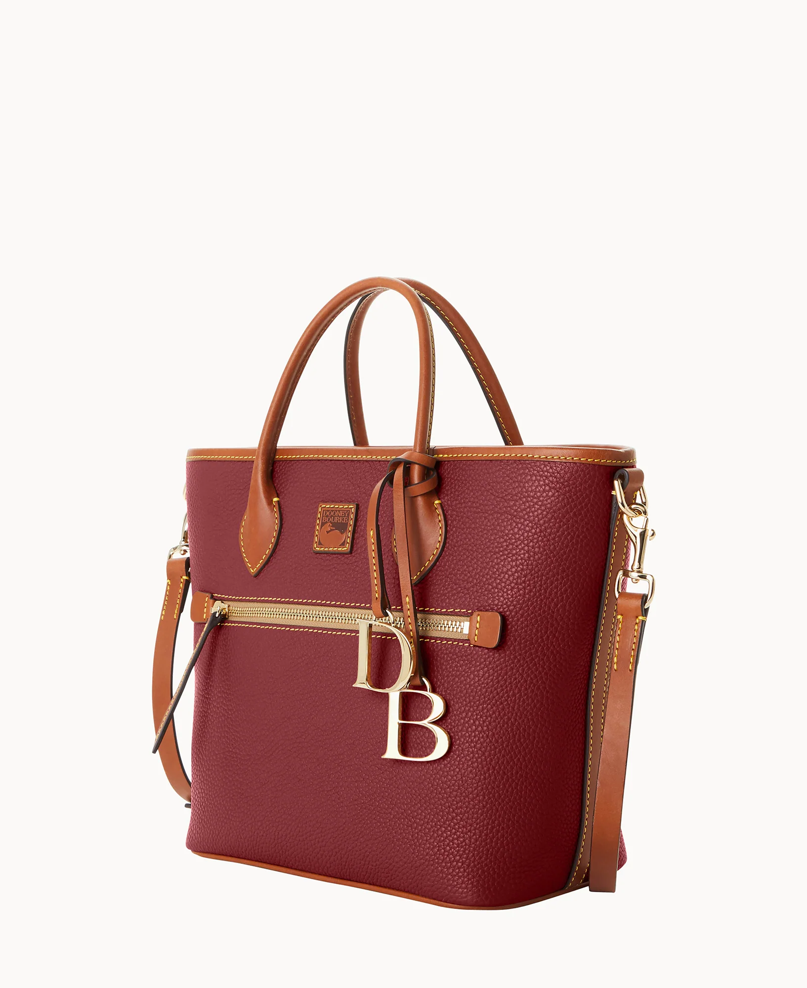 Pebble Grain Handle Tote - Image 18