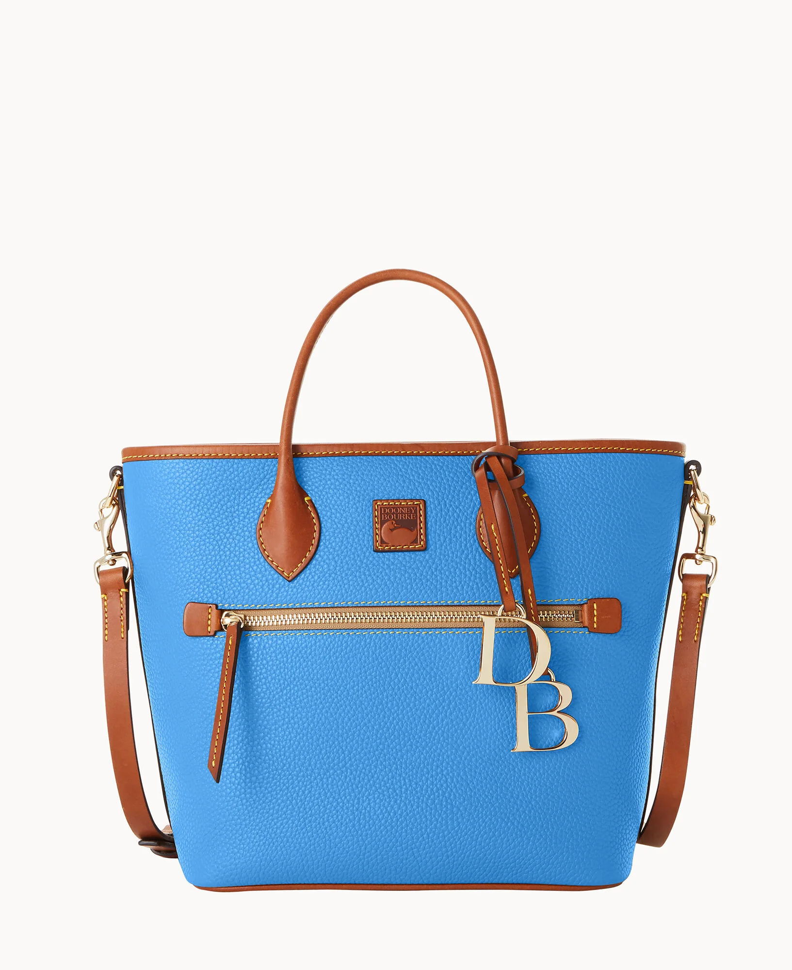 Pebble Grain Handle Tote - Image 25