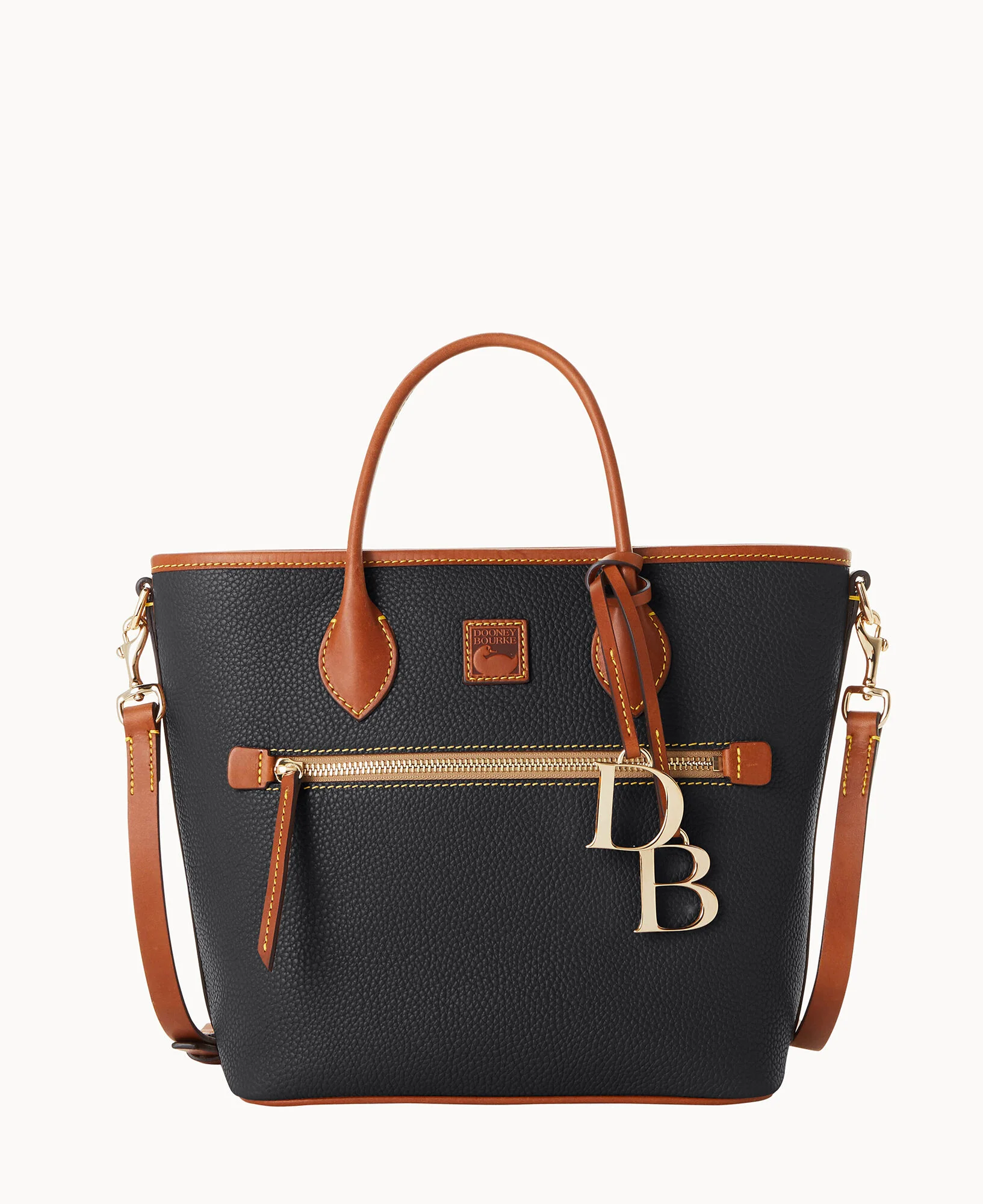 Pebble Grain Handle Tote - Image 5