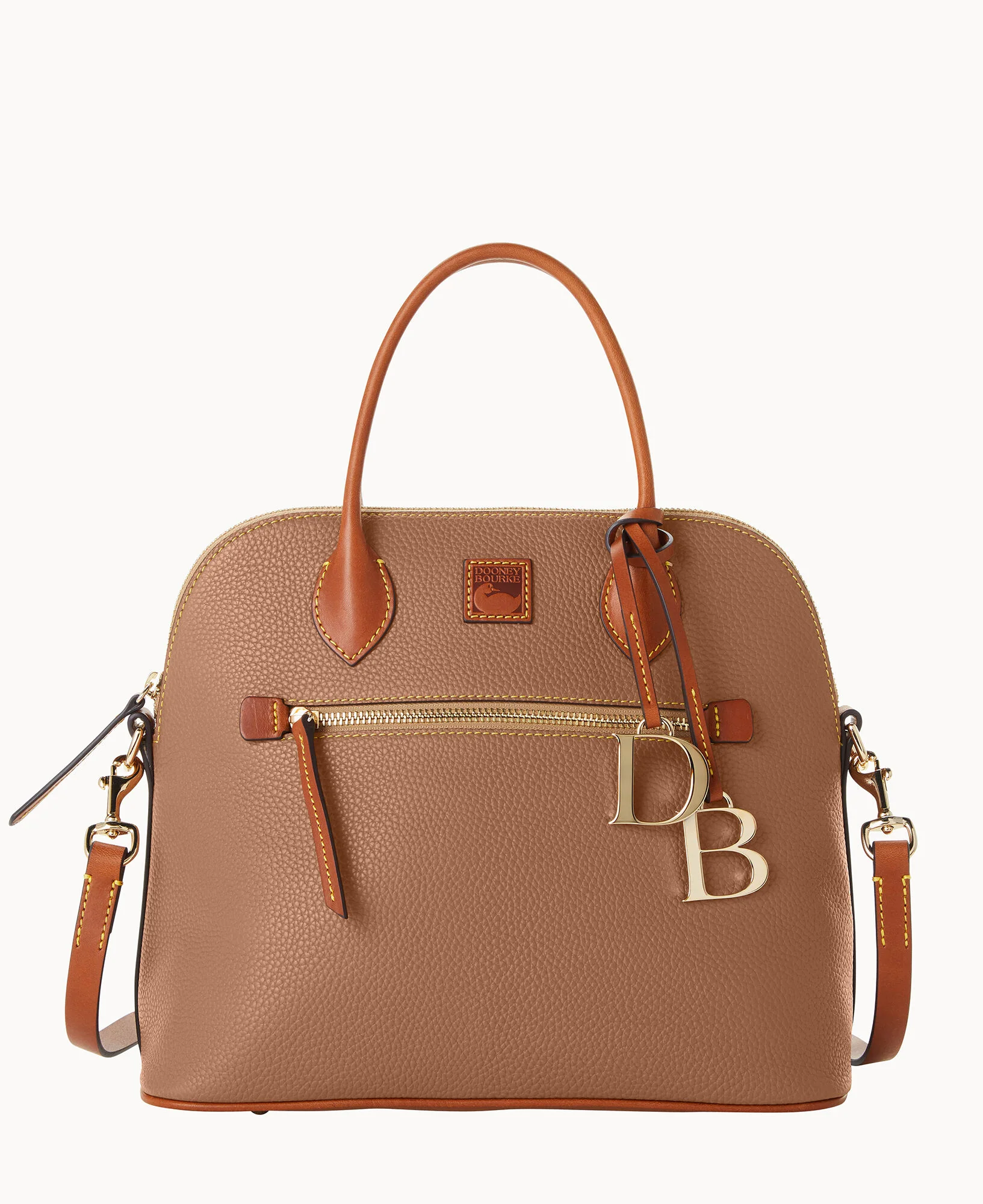 Pebble Grain Large Domed Satchel - Image 101