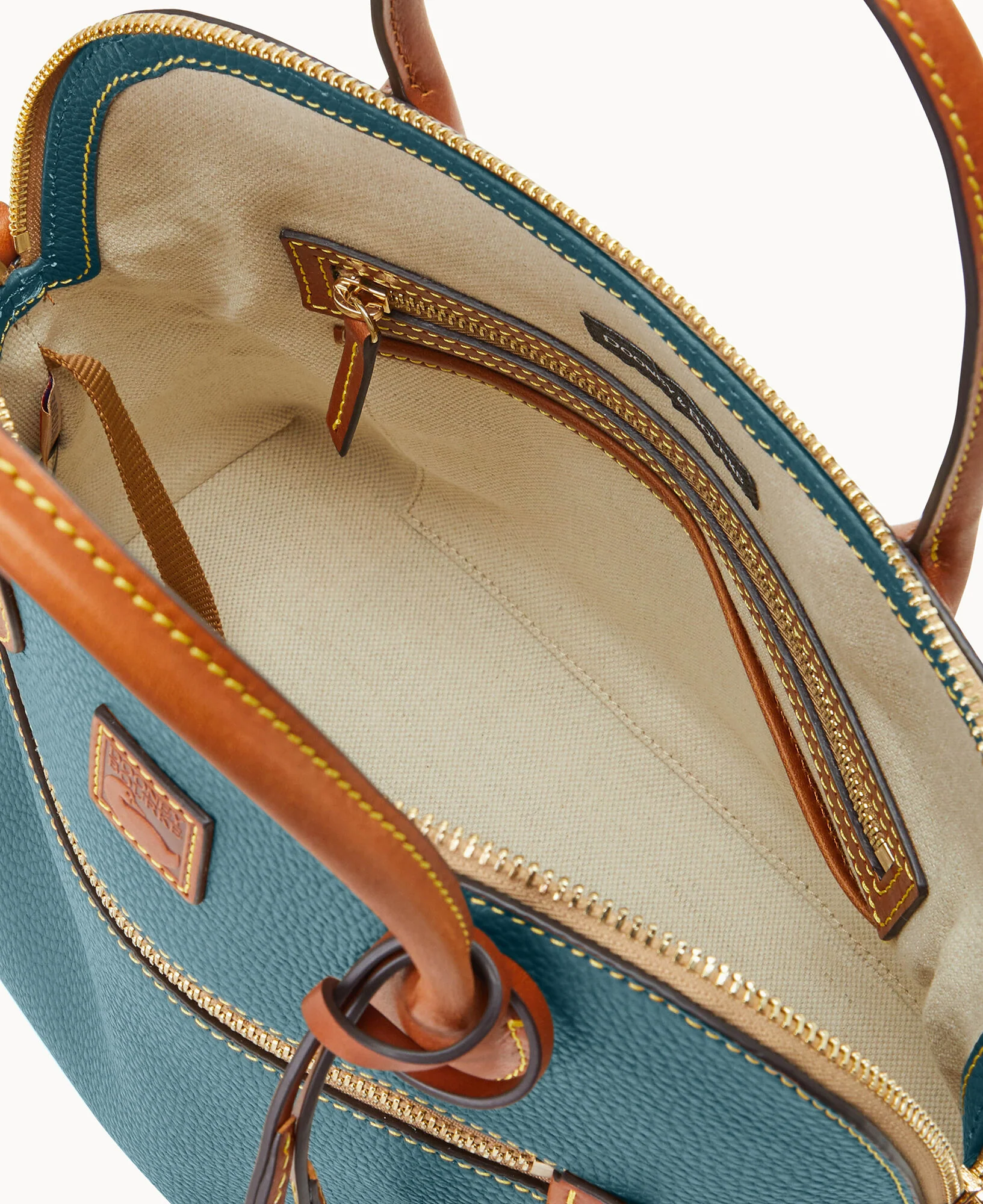 Pebble Grain Large Domed Satchel - Image 111