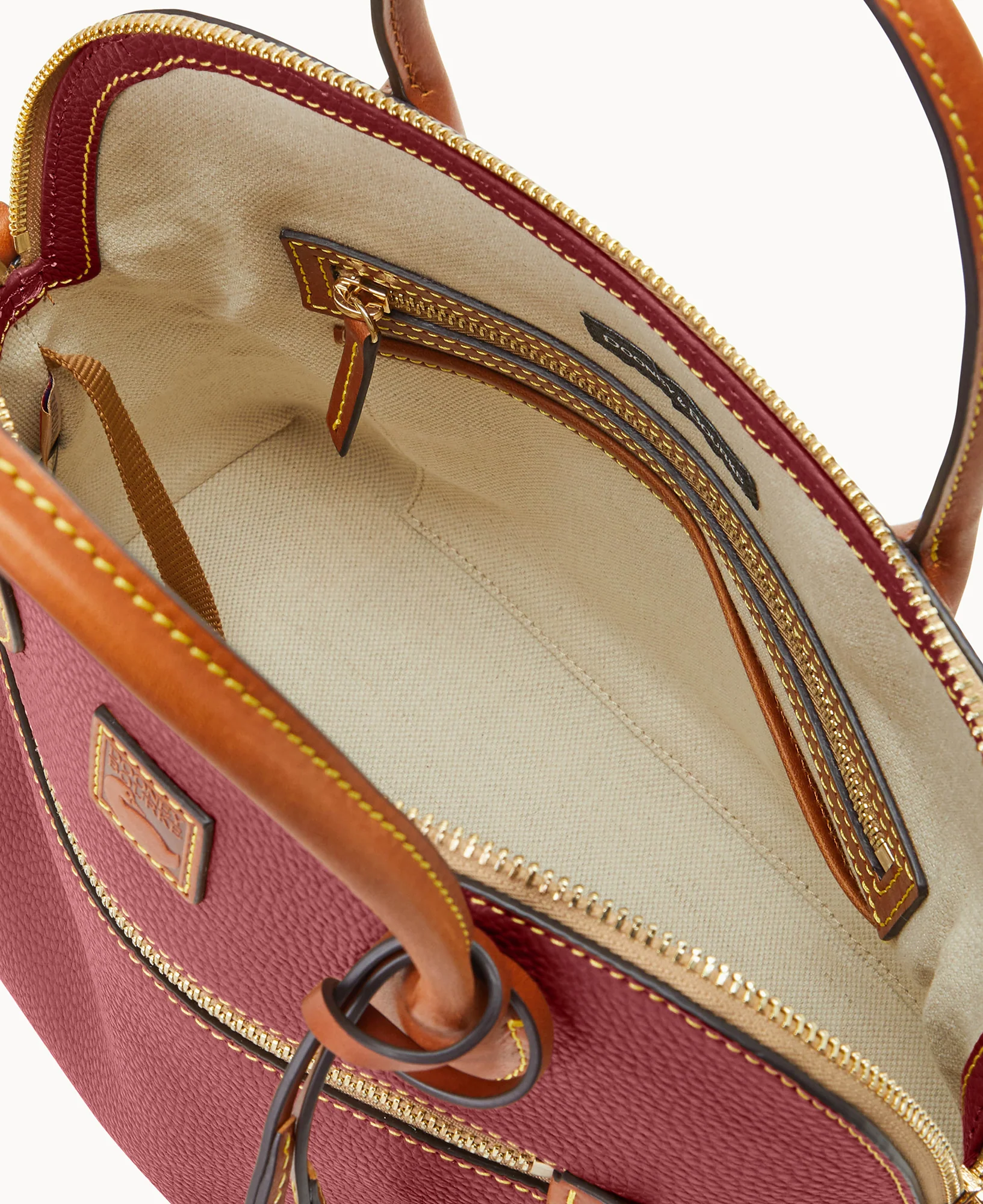 Pebble Grain Large Domed Satchel - Image 115
