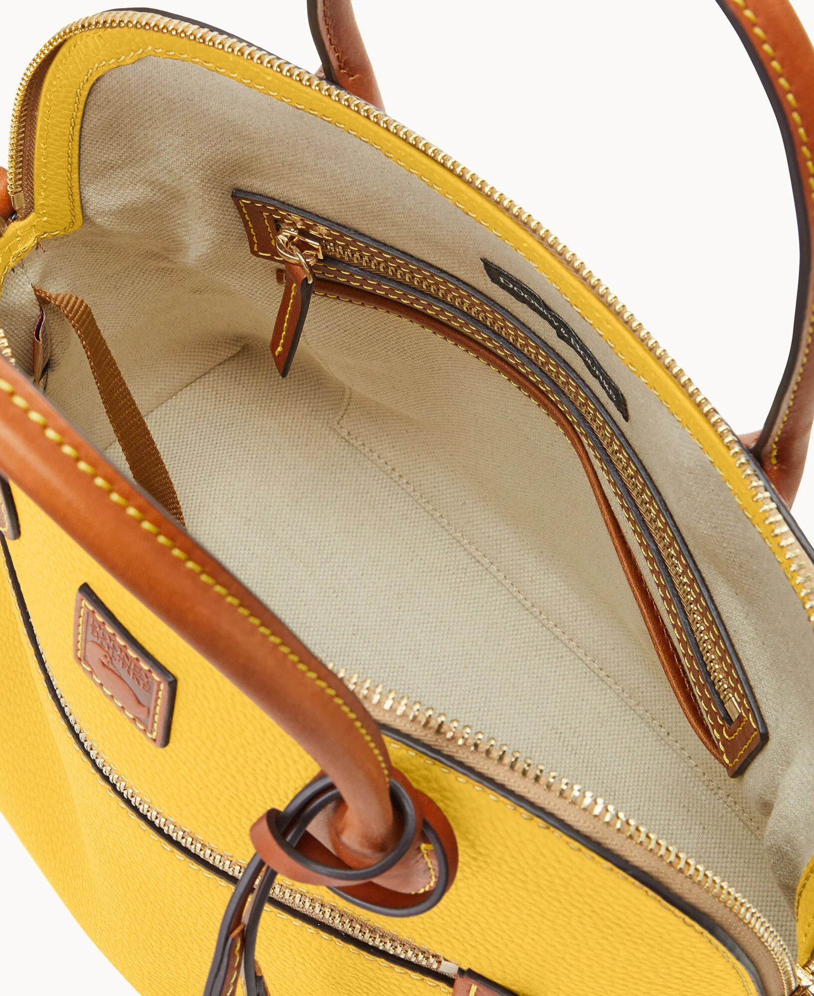 Pebble Grain Large Domed Satchel - Image 127