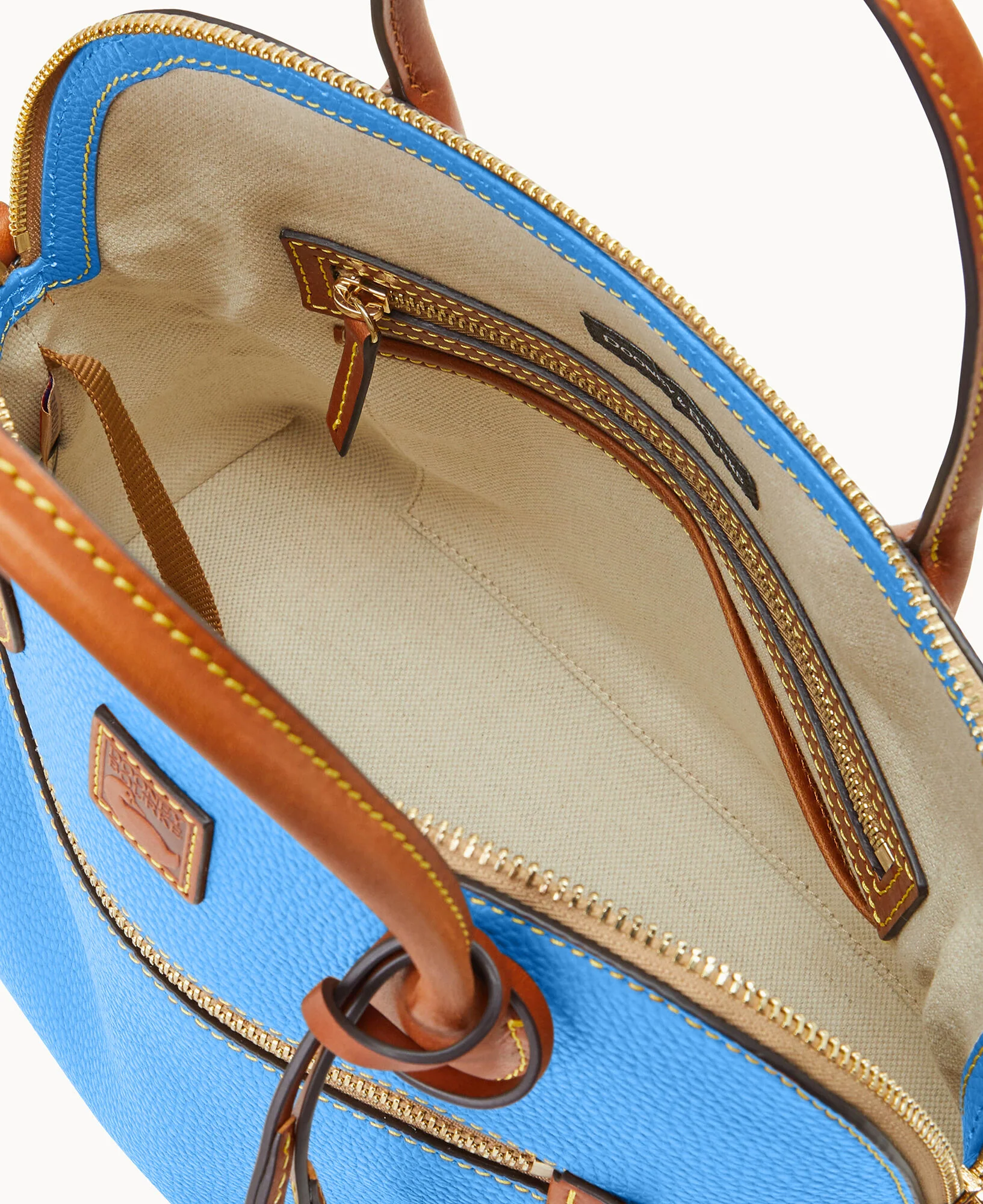 Pebble Grain Large Domed Satchel - Image 139