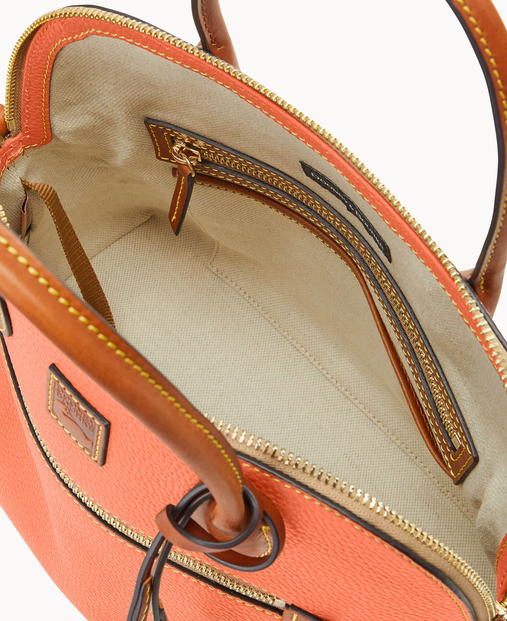 Pebble Grain Large Domed Satchel - Image 63