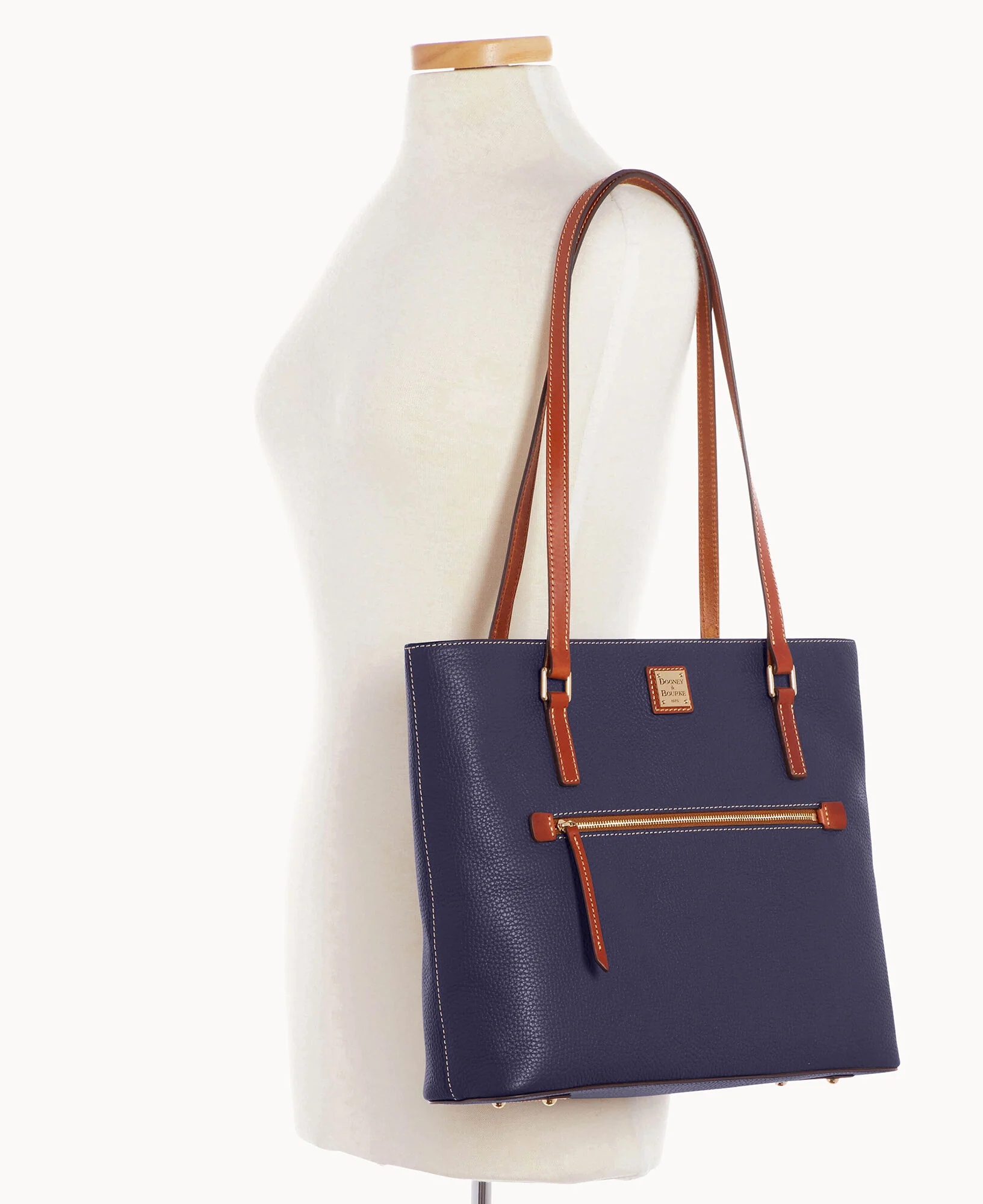 Pebble Grain Large Shopper - Image 16