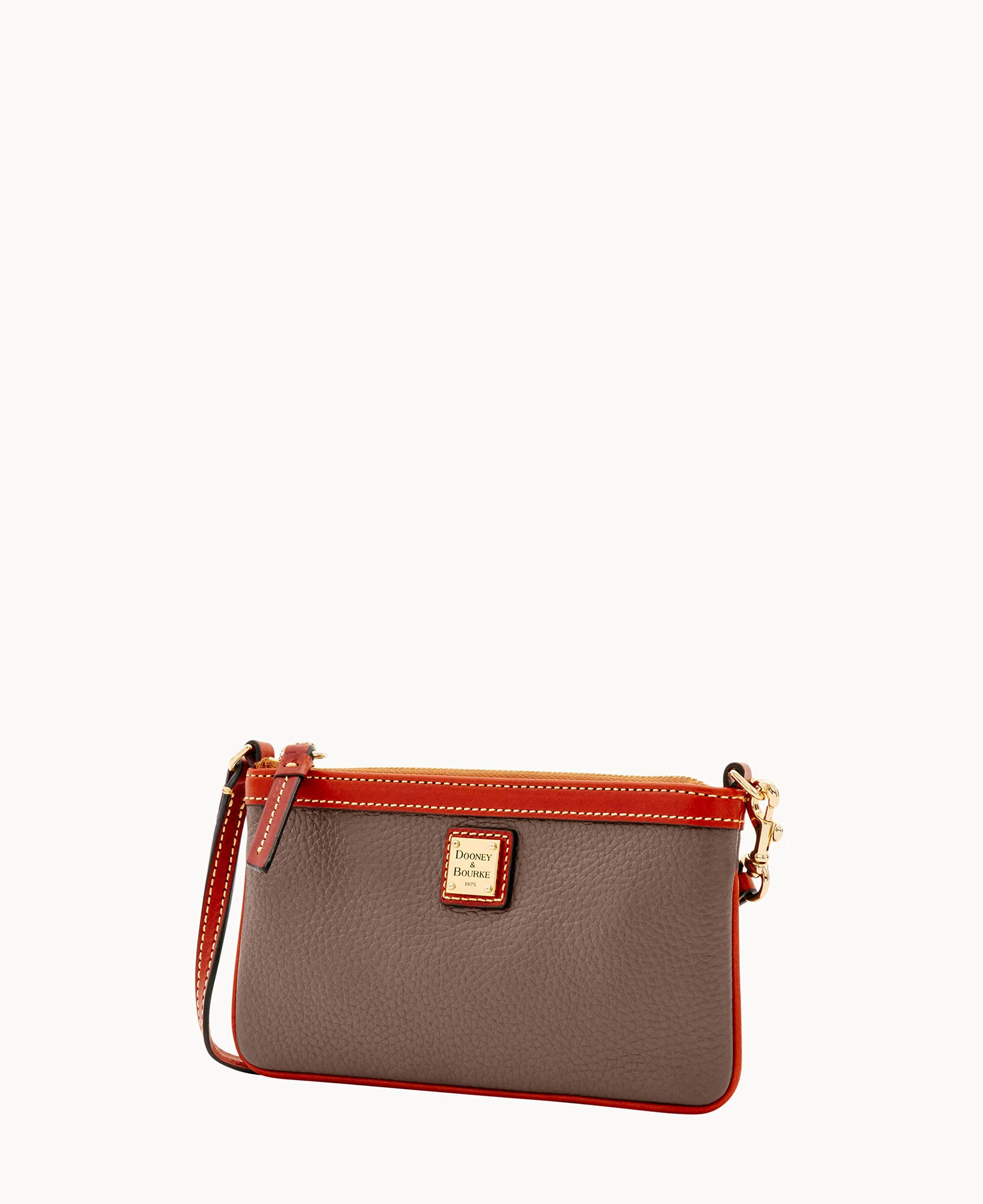 Pebble Grain Large Slim Wristlet - Image 25