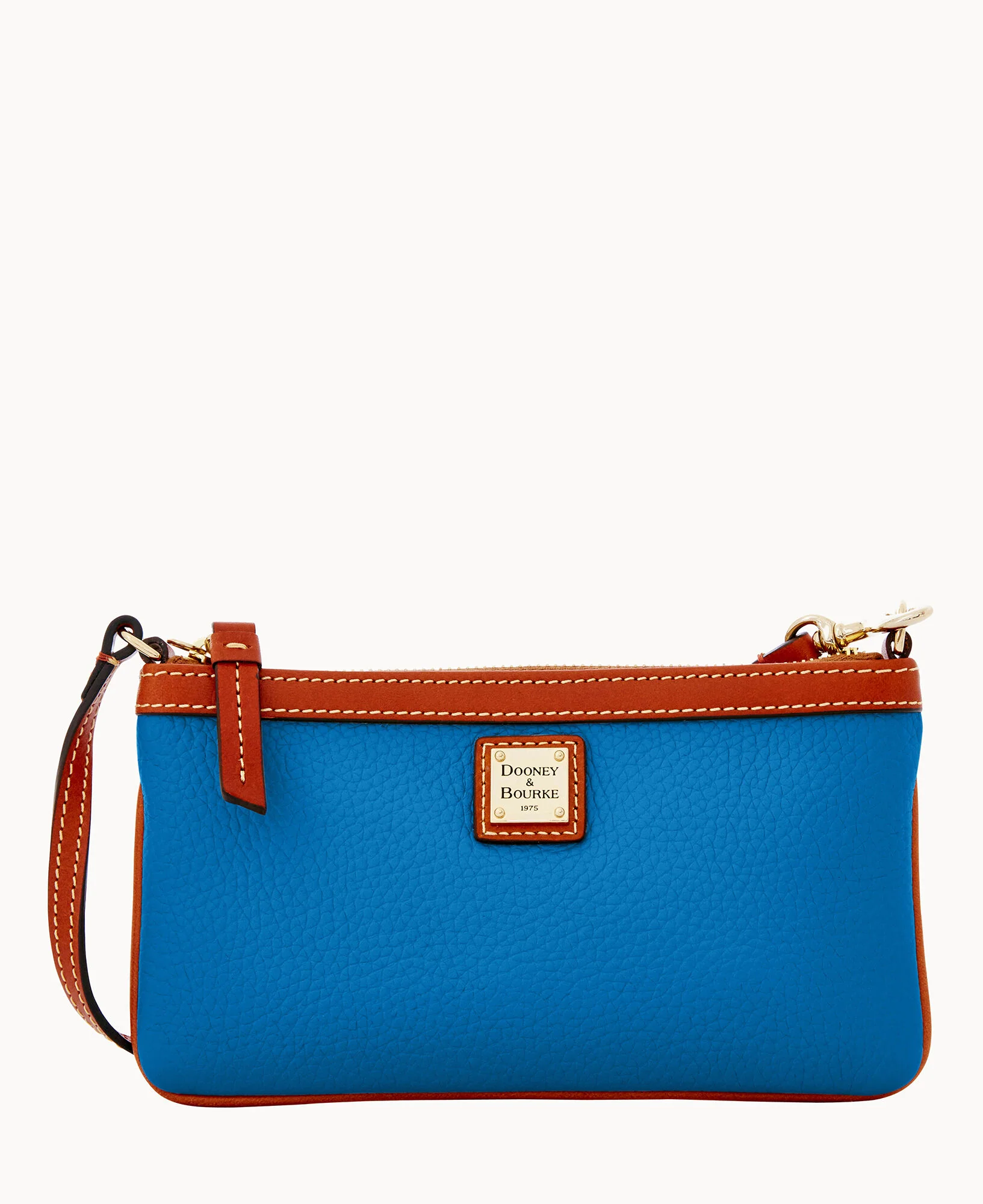 Pebble Grain Large Slim Wristlet - Image 49