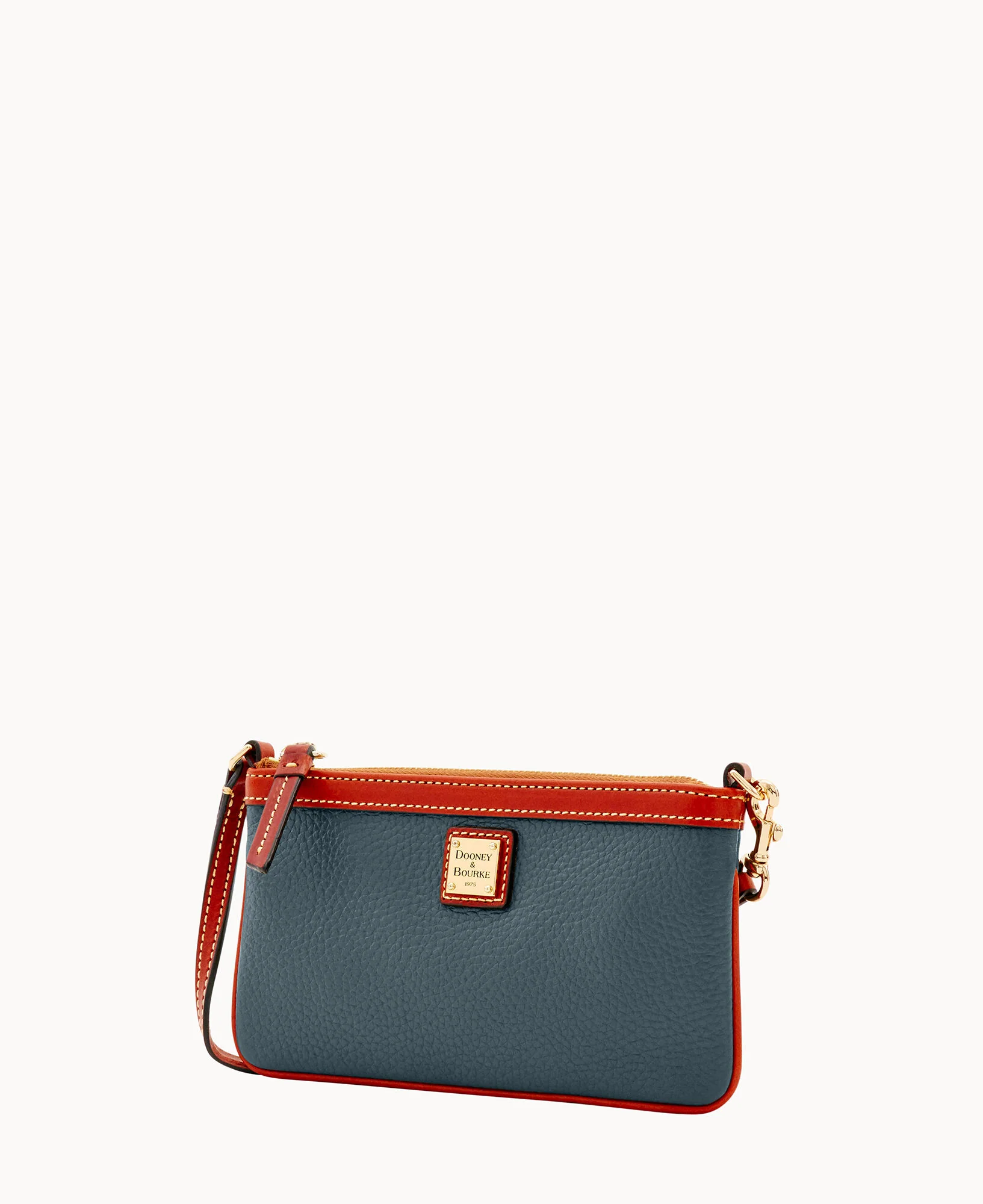 Pebble Grain Large Slim Wristlet - Image 8