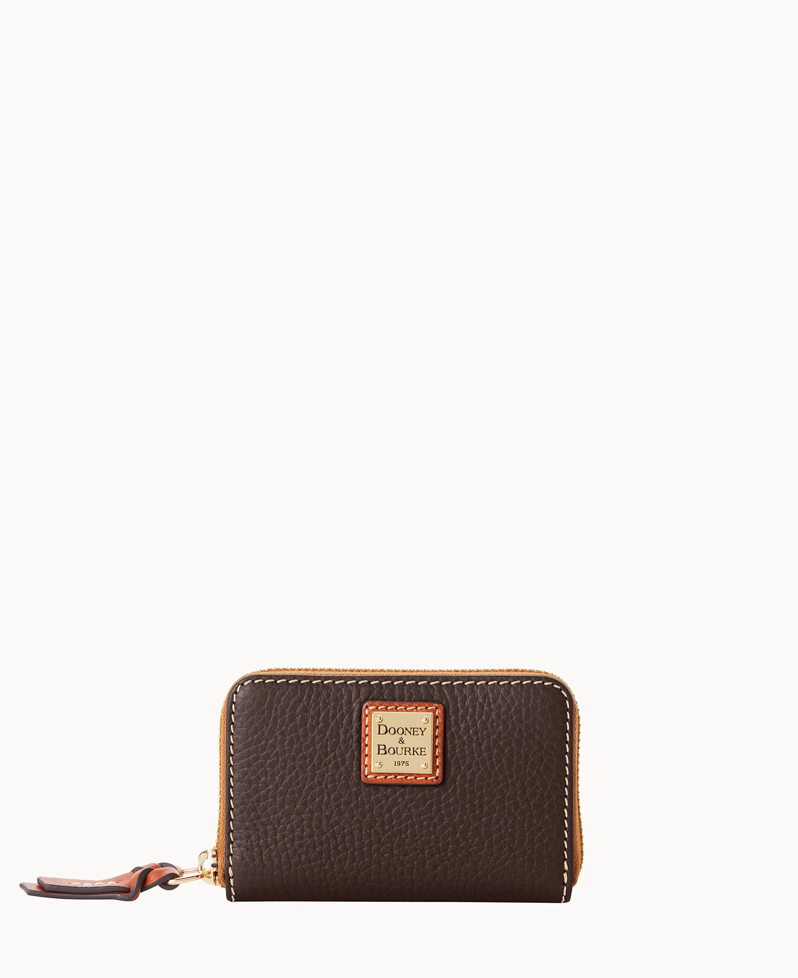 Pebble Grain Large Zip Around Credit Card Case - Image 43