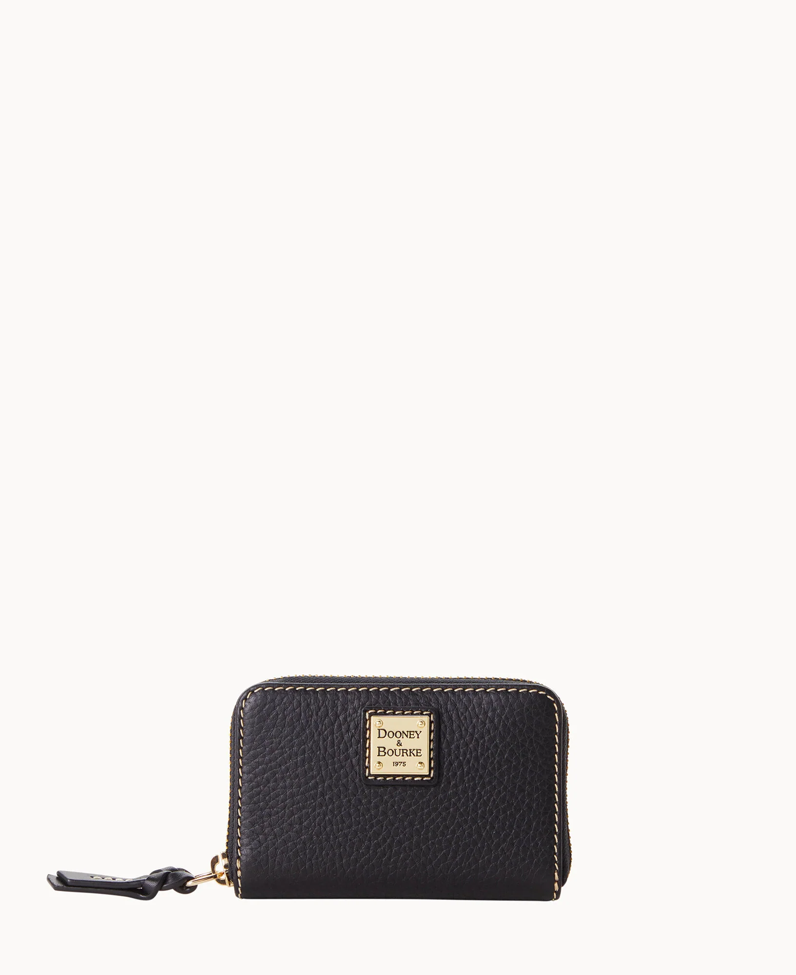 Pebble Grain Large Zip Around Credit Card Case - Image 46