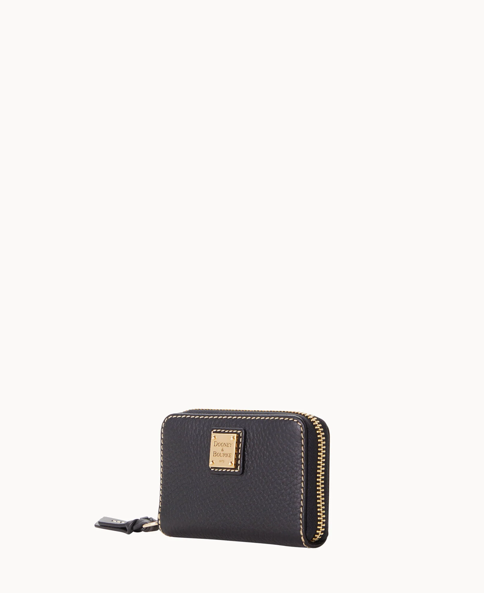 Pebble Grain Large Zip Around Credit Card Case - Image 47