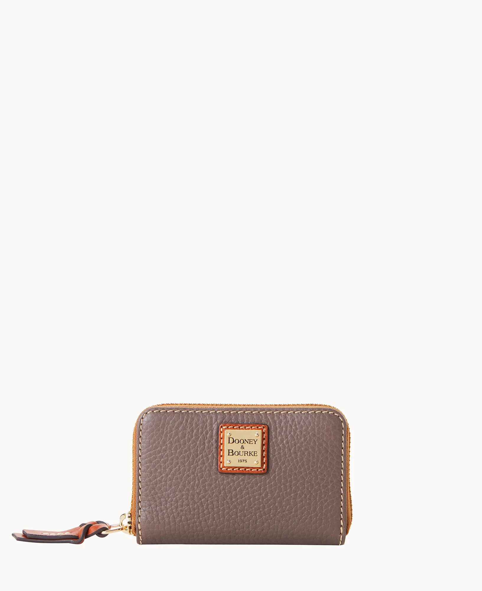 Pebble Grain Large Zip Around Credit Card Case - Image 49
