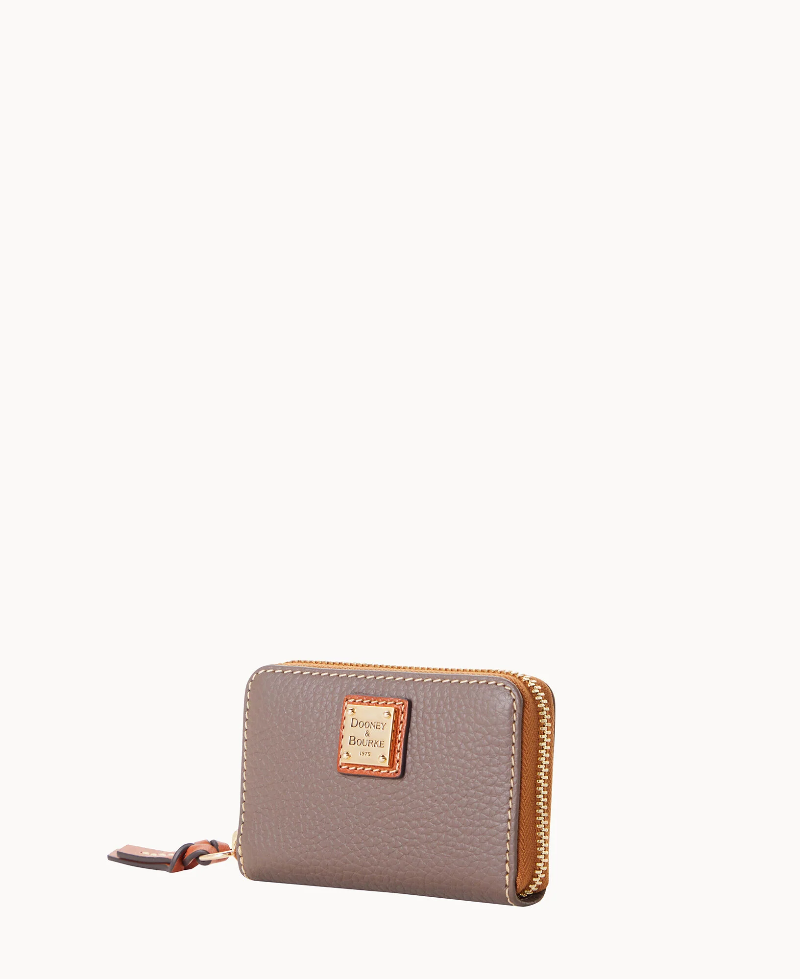 Pebble Grain Large Zip Around Credit Card Case - Image 50