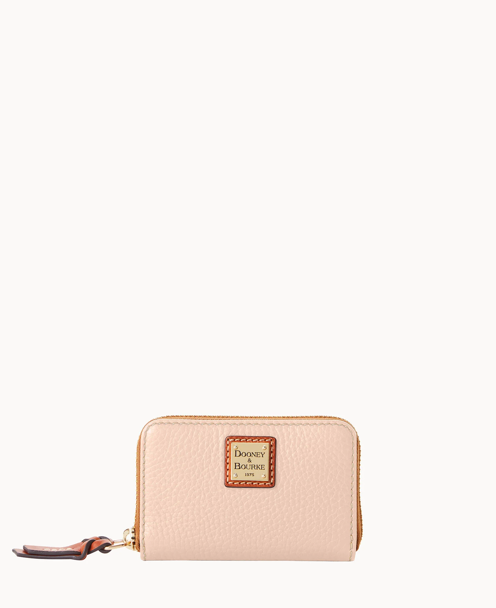 Pebble Grain Large Zip Around Credit Card Case - Image 58