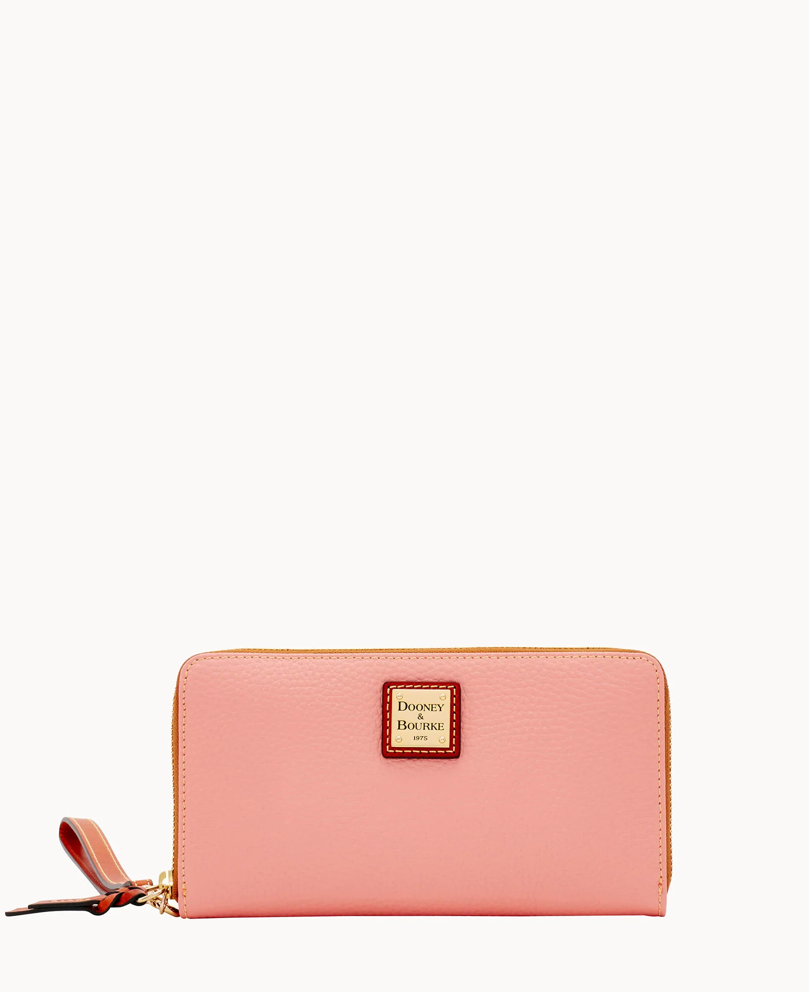 Pebble Grain Large Zip Around Wristlet - Image 4