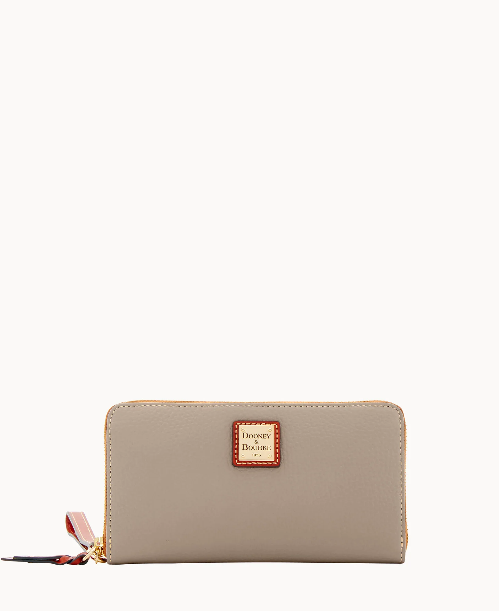 Pebble Grain Large Zip Around Wristlet - Image 40